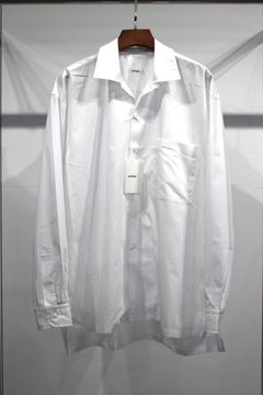 HYPER BIG 200/2 SUPIMA BROAD BIG POCKET OPEN COLLAR SHIRT/オープンカラーシャツ