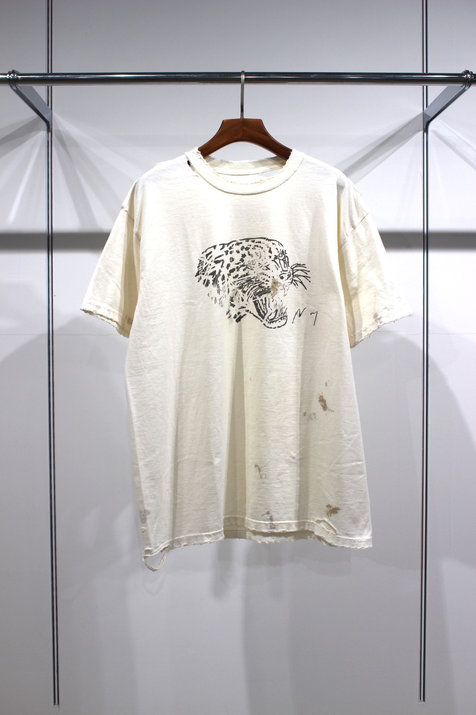 ANCELLM - AGING LEO T-SHIRT/IVORY | NapsNote