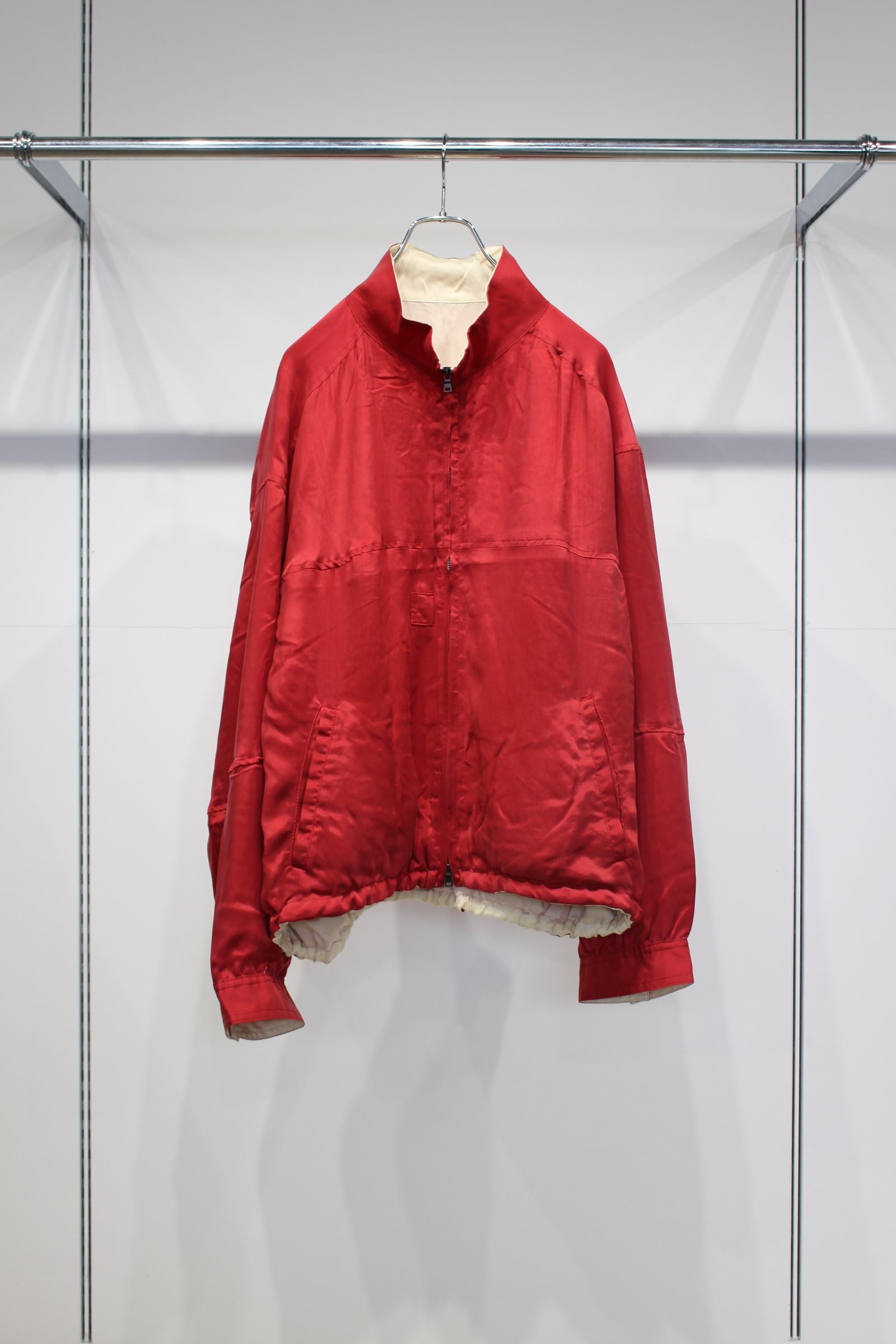 [ラスト1点] CUPRO REVERSIBLE JACKET | RED | リバーシブルジャケット
