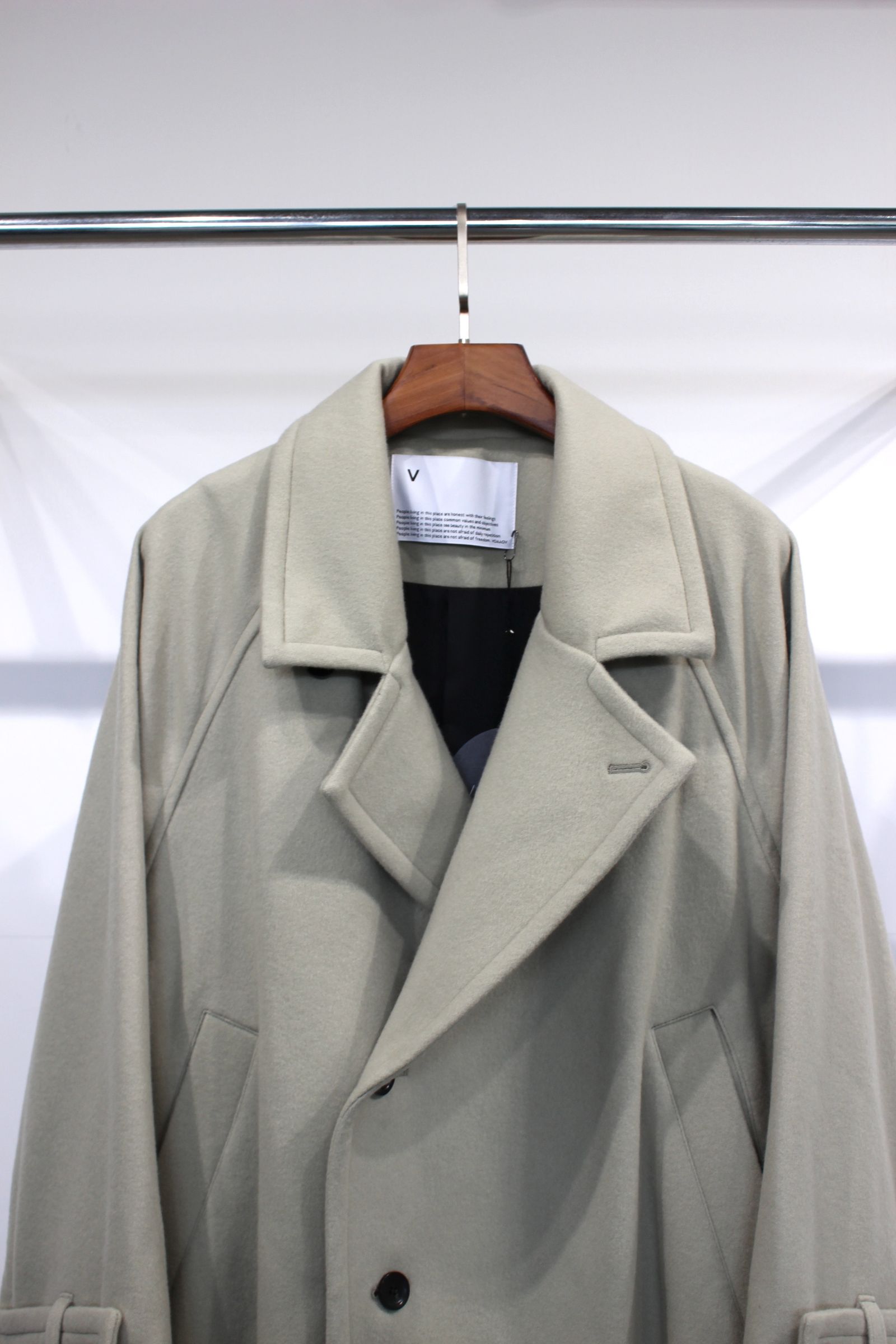 VOAAOV - S100 WOOL BEAVER Trench Coat/ロングコート | NapsNote