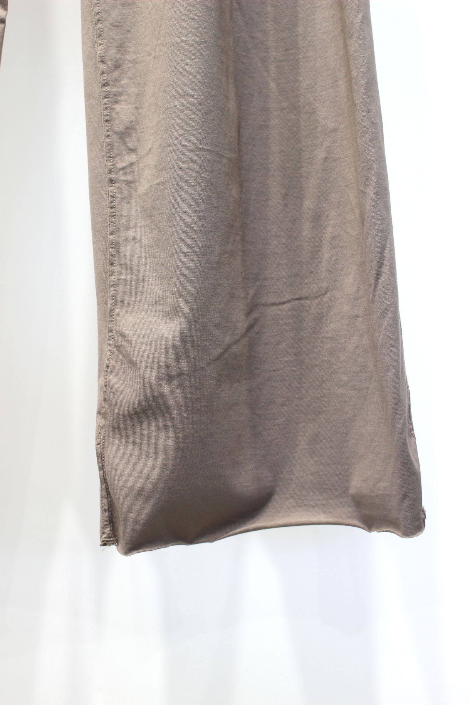 CUT GATHER EASY PANTS | BEIGE | スラックス