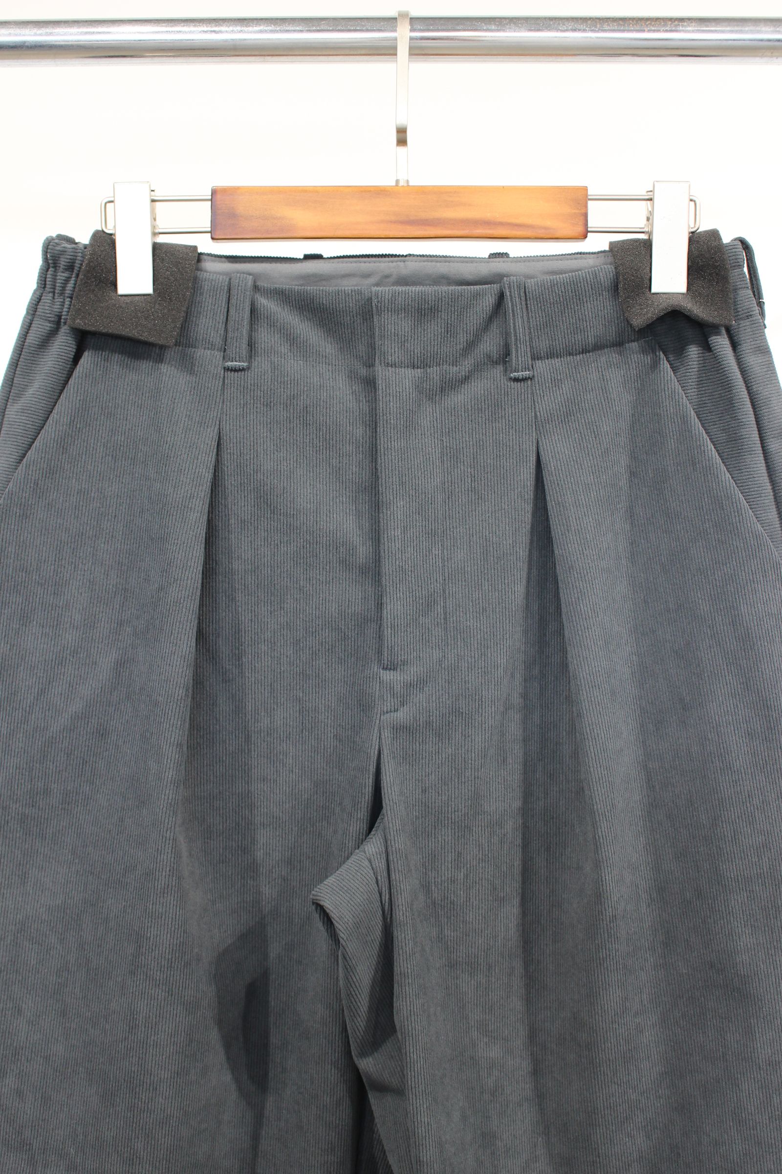 TRICOT CORDUROY MIRROR POCKET PANTS | CADET BLUE | コーデュロイパンツ