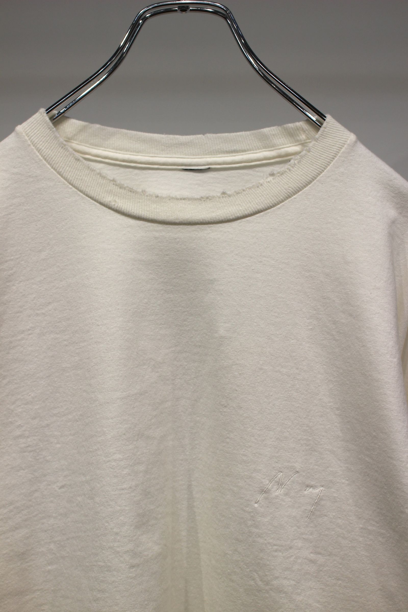 EMBROIDERY DYED LS | WHITE | カットソー