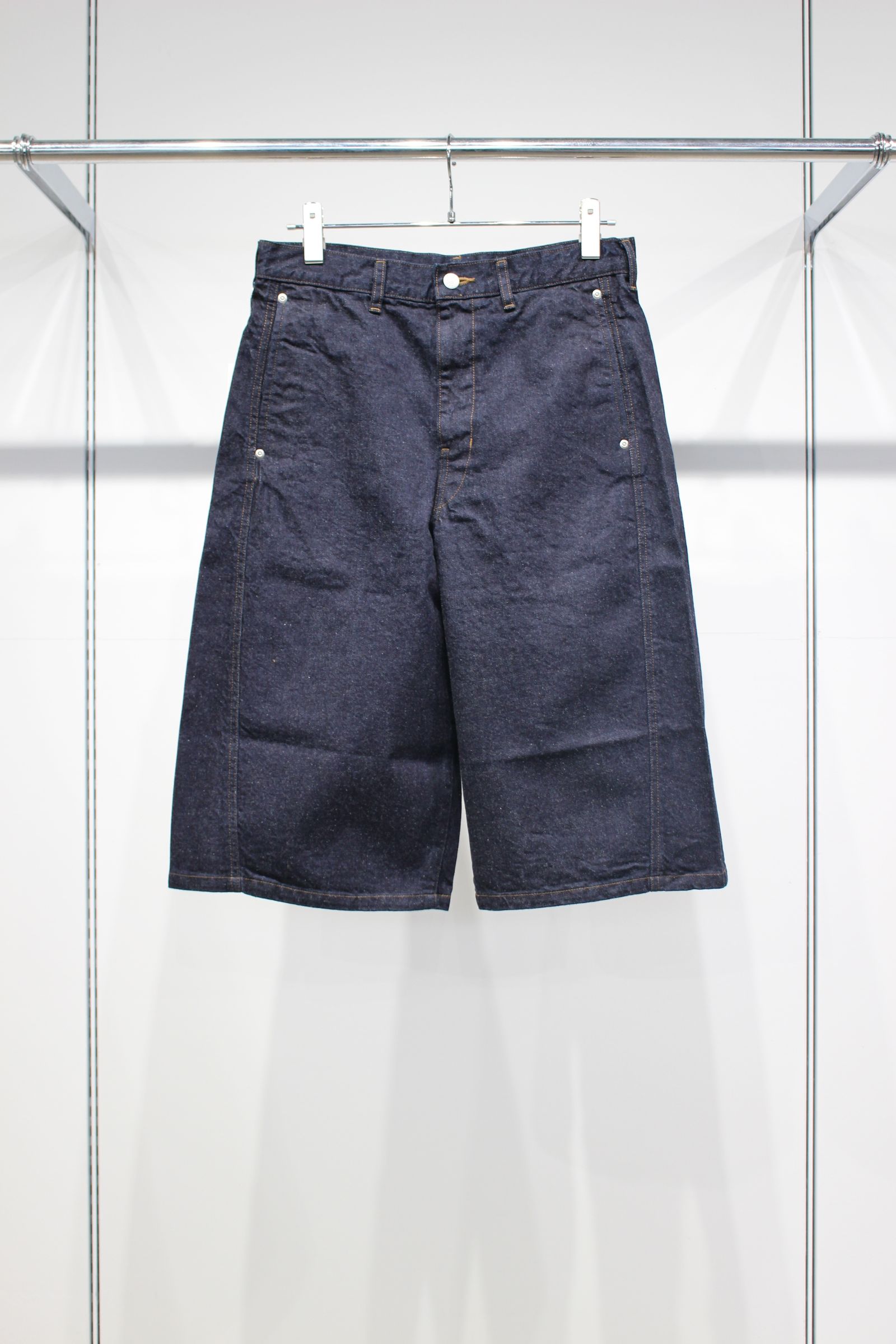 3D 3/4 DENIM PANTS | INDIGO | ショートパンツ