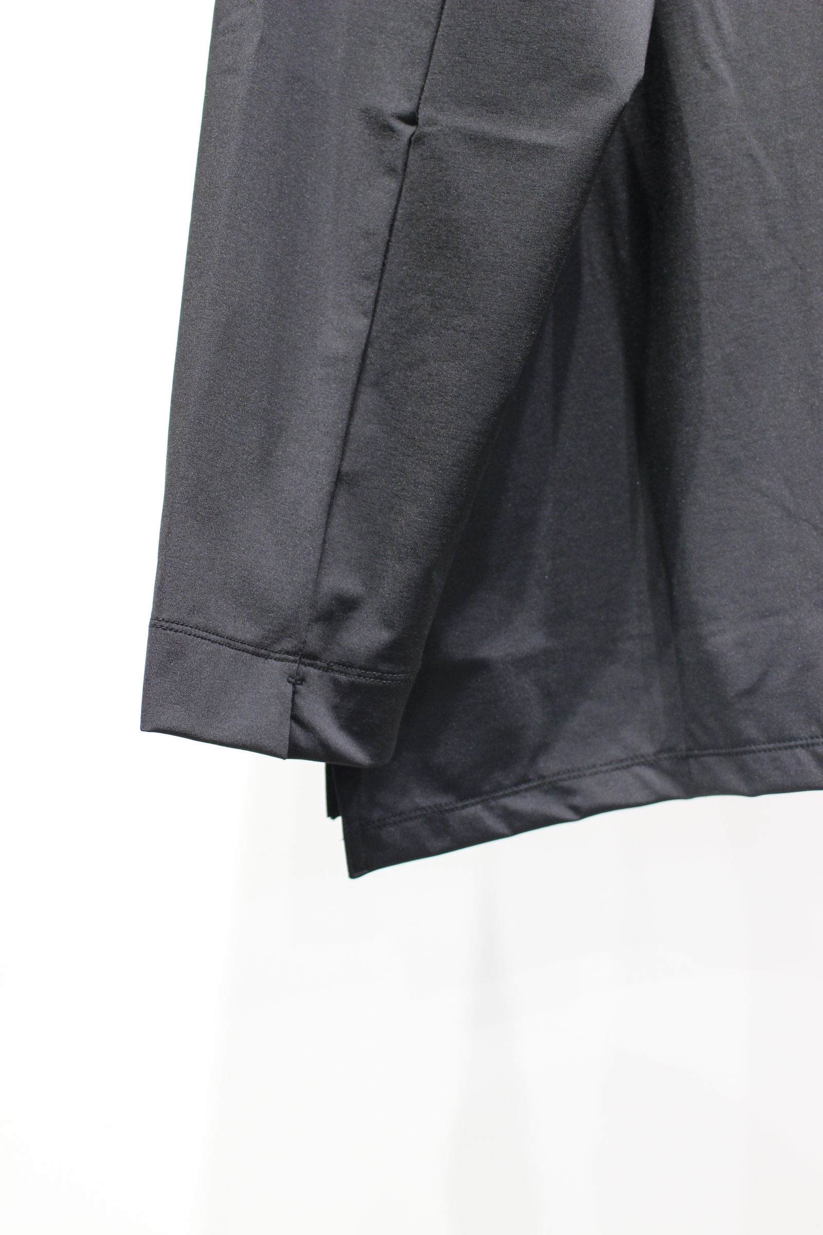 DRY COOL TRICOT SHIRT JACKET | BLACK | シャツジャケット