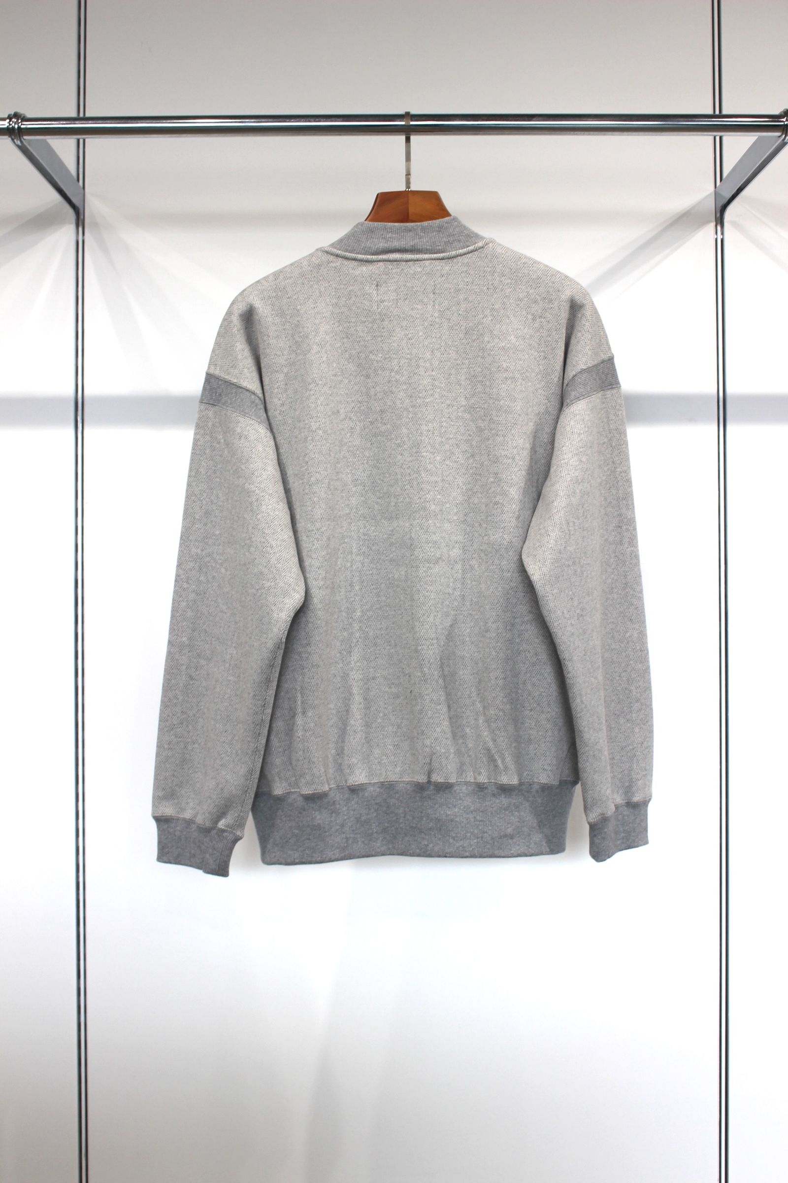 [ラスト1点] BLANKET ZIP-UP JACKET | GRAY.H | ブルゾン