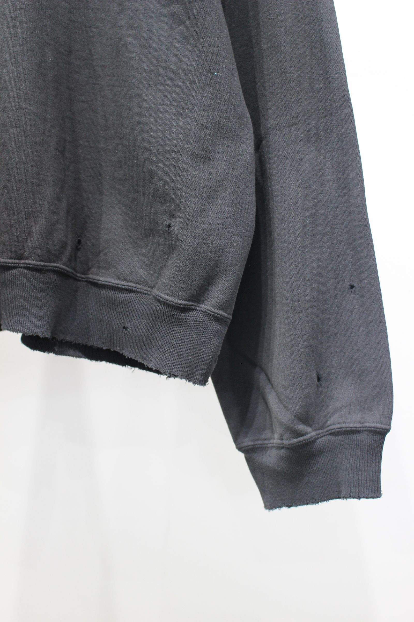 LIGHT LOOP SWEAT SHIRT | BLACK | スウェット