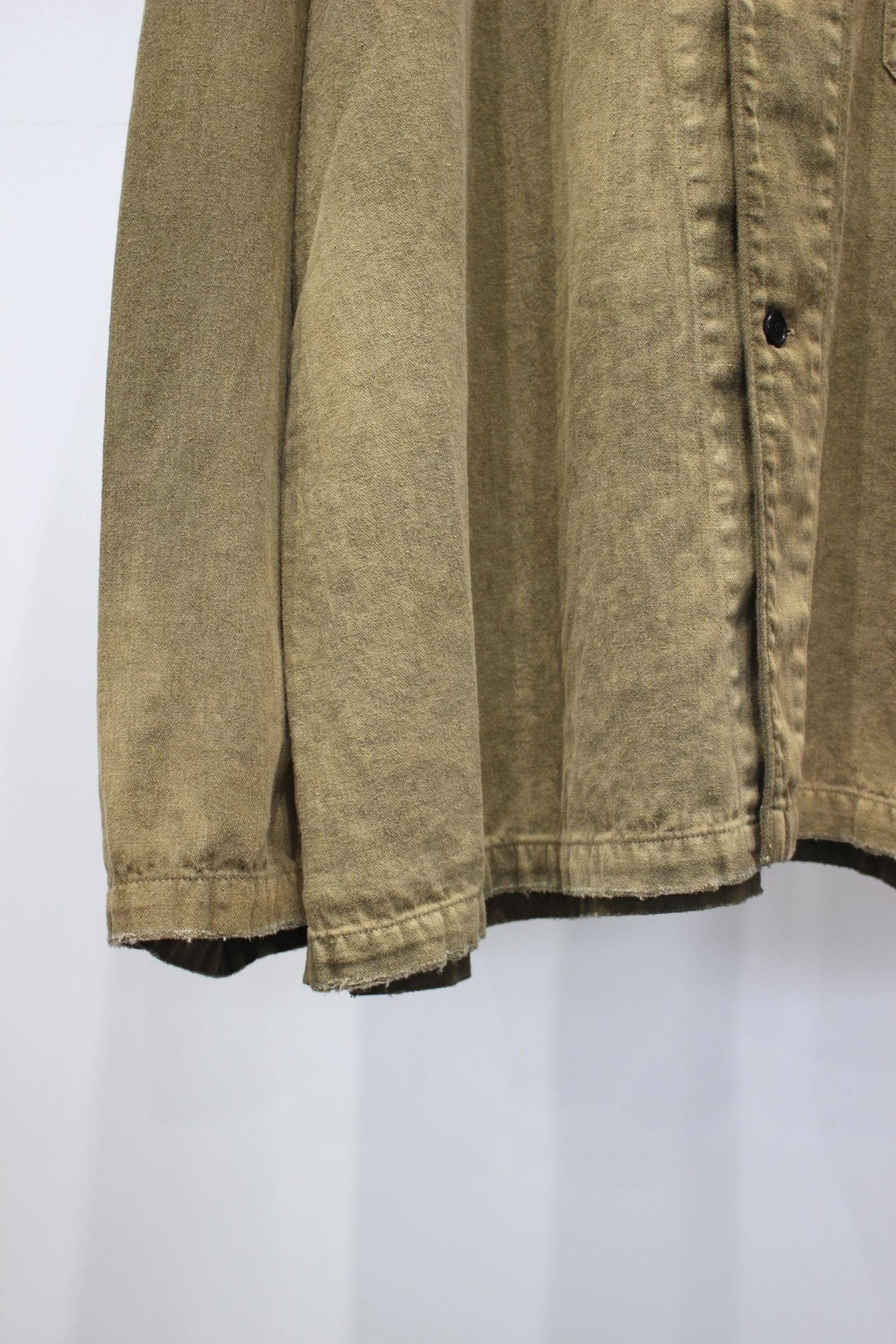 FADED L/C WORK SHIRT | OLIVE | シャツジャケット