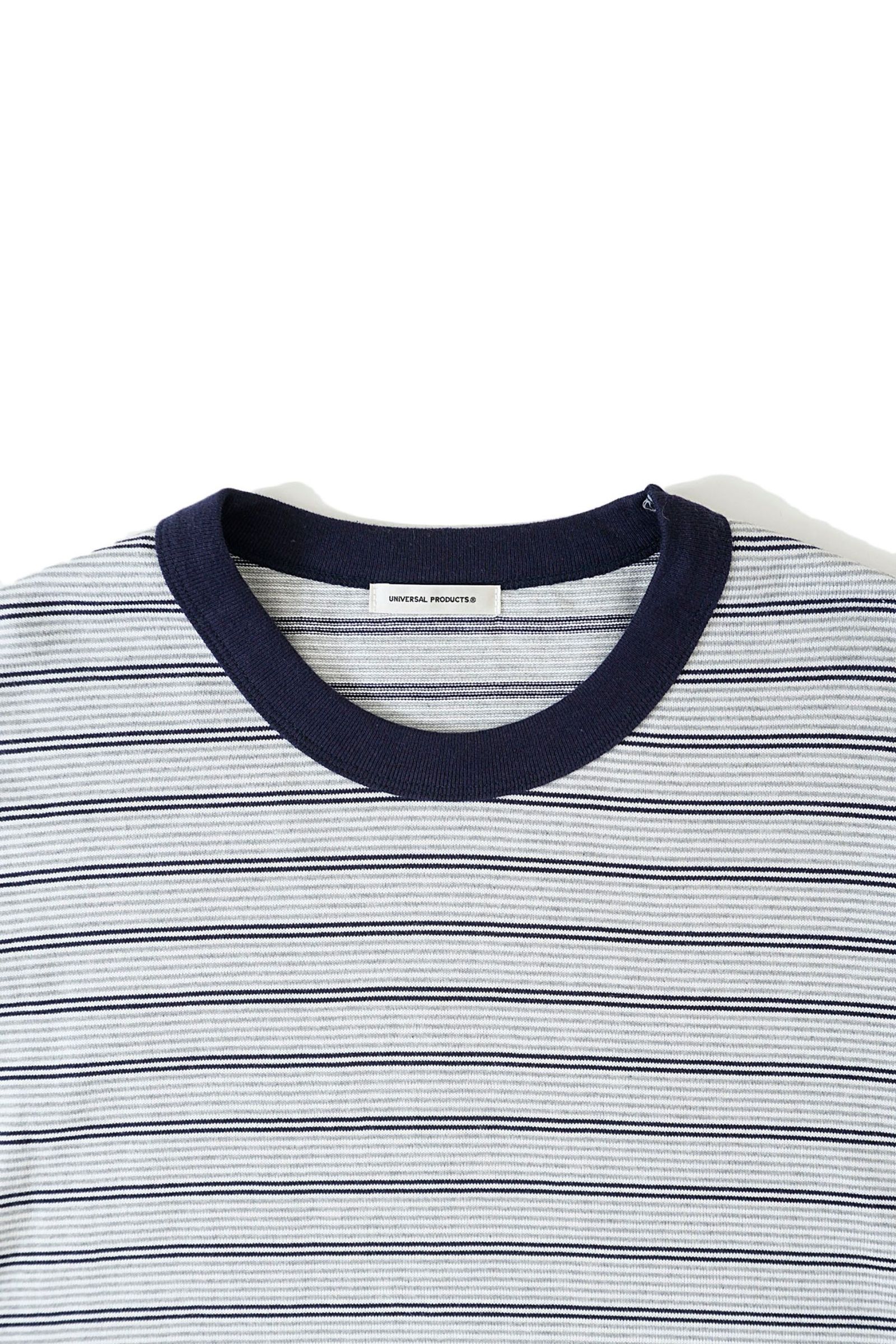 PMULTI BORDER S/S T-SHIRT/NAVY