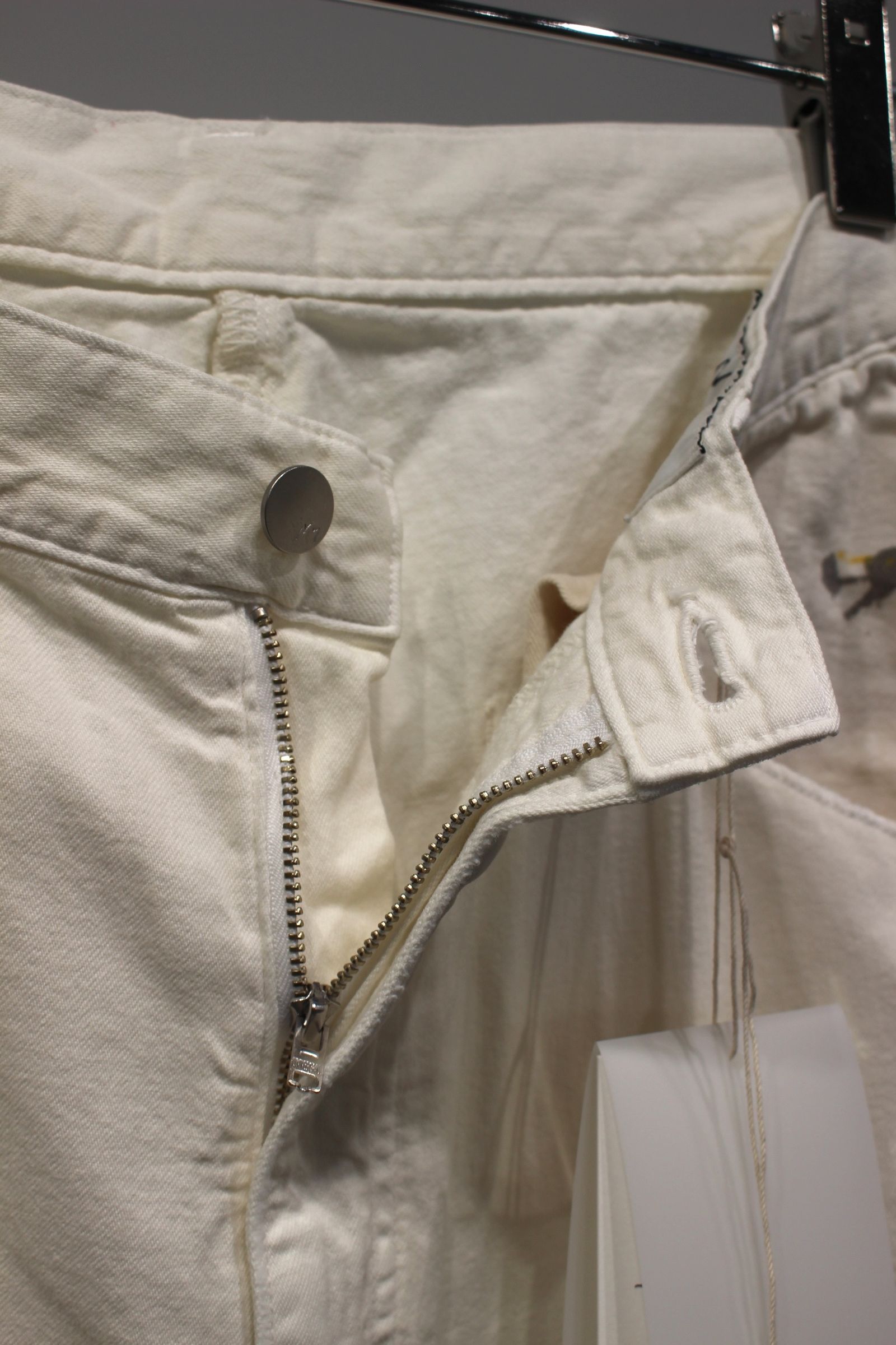 ANCELLM LIGHT OZ WIDE STRAIGHT デニムパンツ
