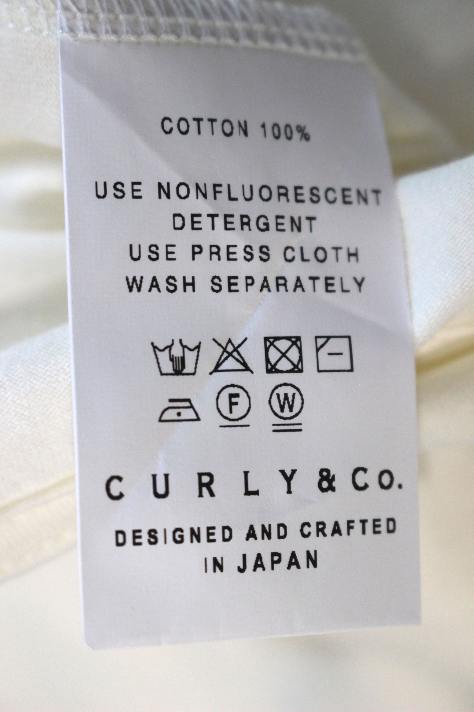 ELS L/S CN TEE/ハイゲージカットソー