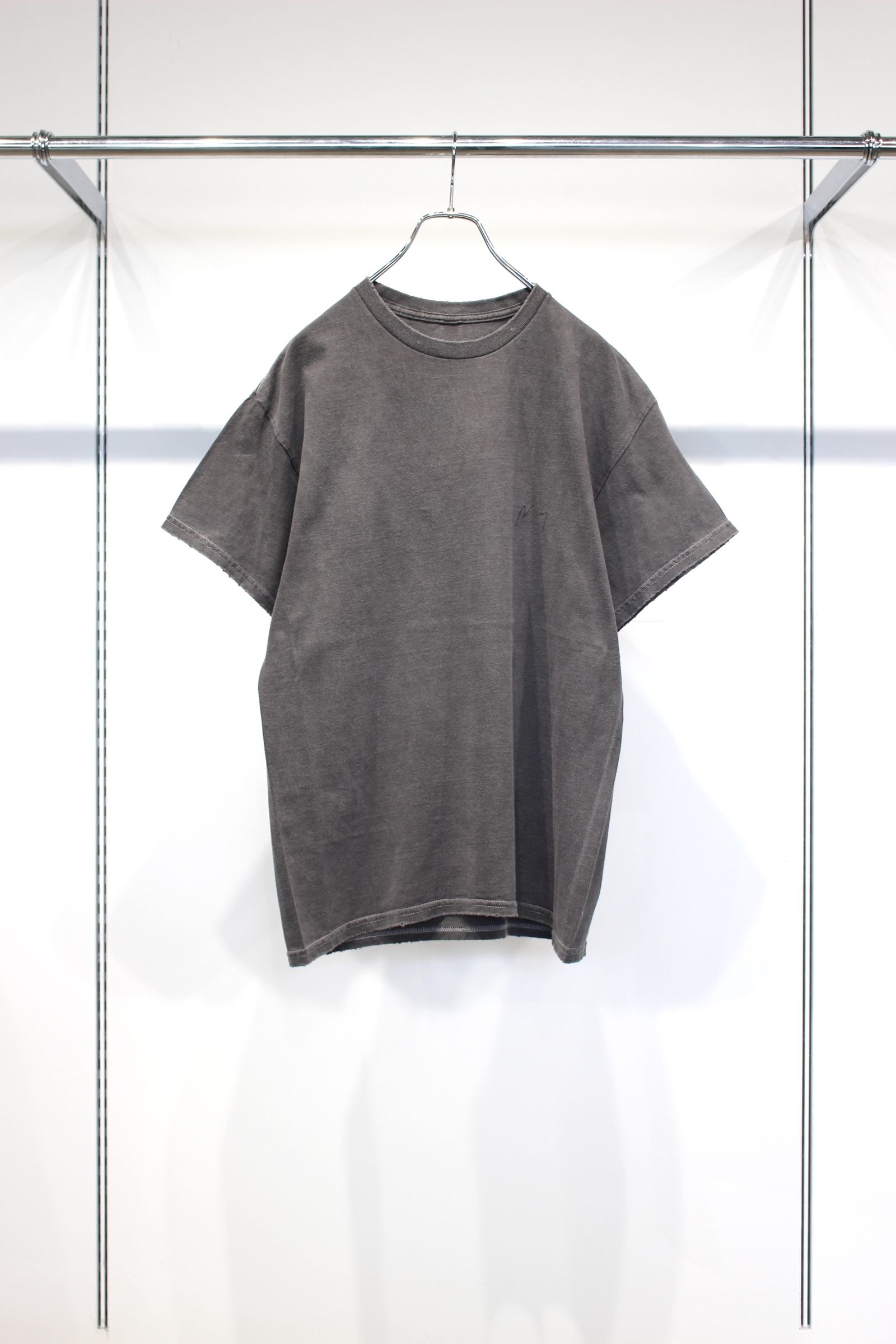 EMBROIDERY T-SHIRT | BLACK | カットソー
