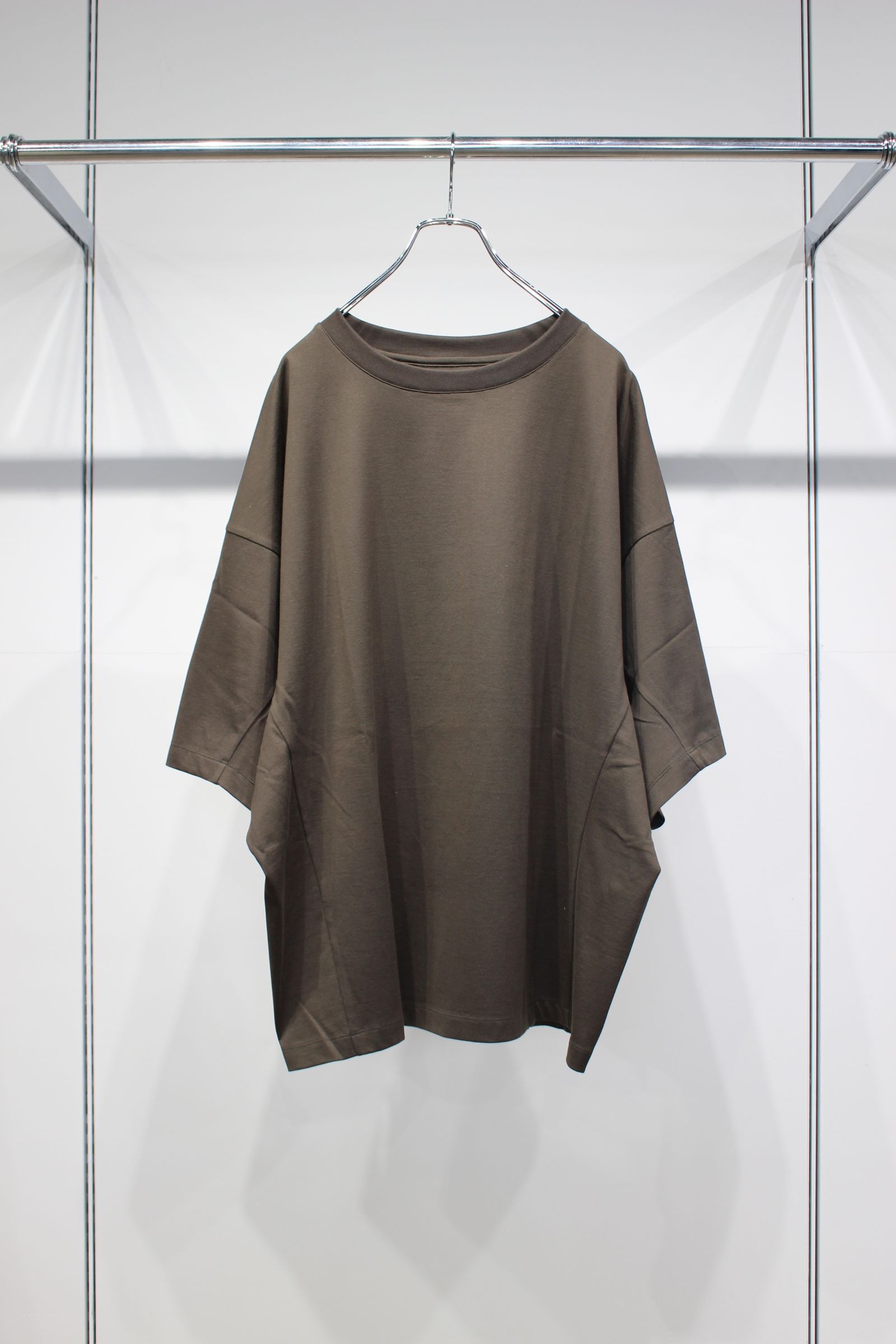GIZANDY JERSEY OVERSIZE T-SHIRT | OLIVE | カットソー