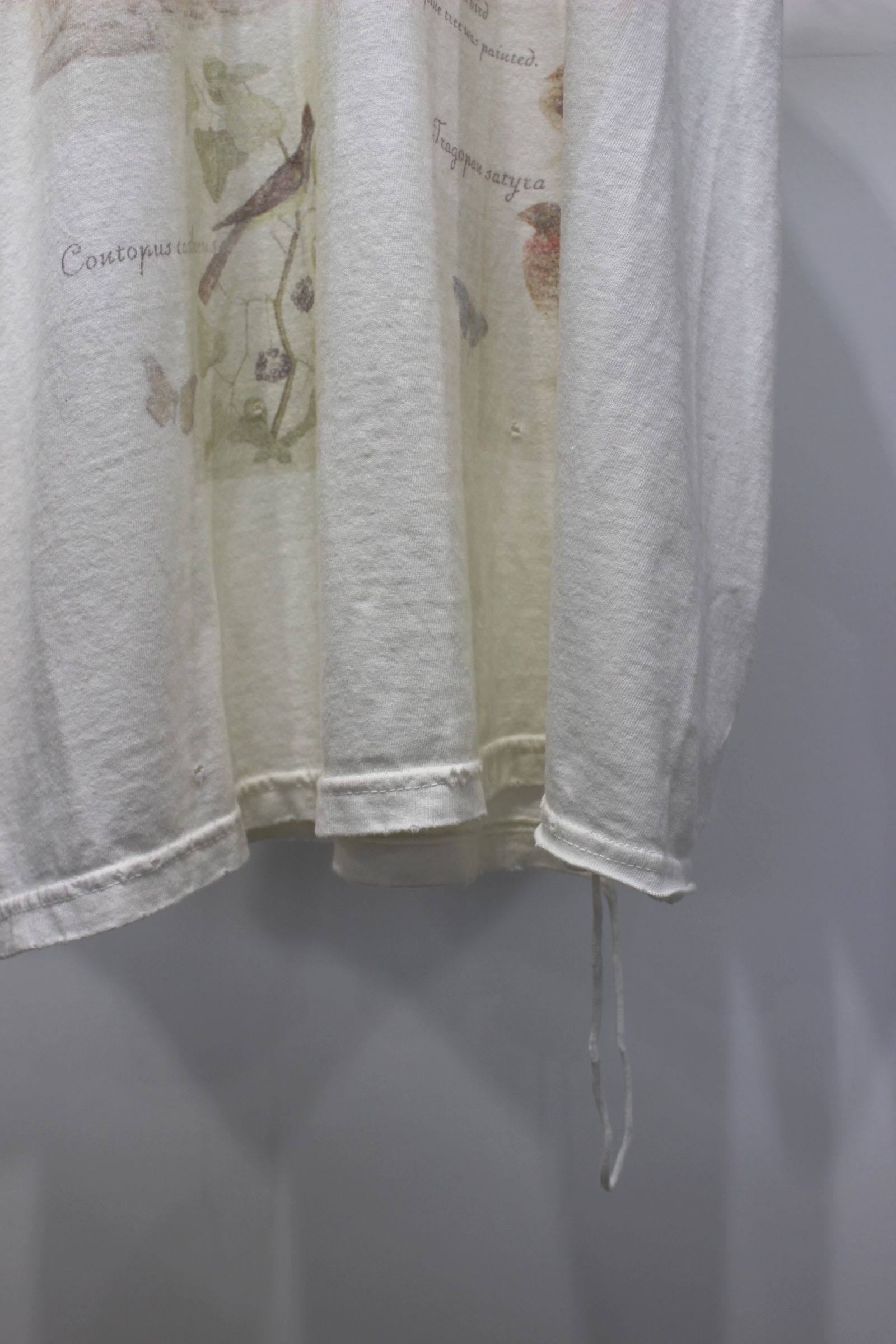 BIRD ENCYCLOPEDIA T-SHIRT | WHITE | カットソー