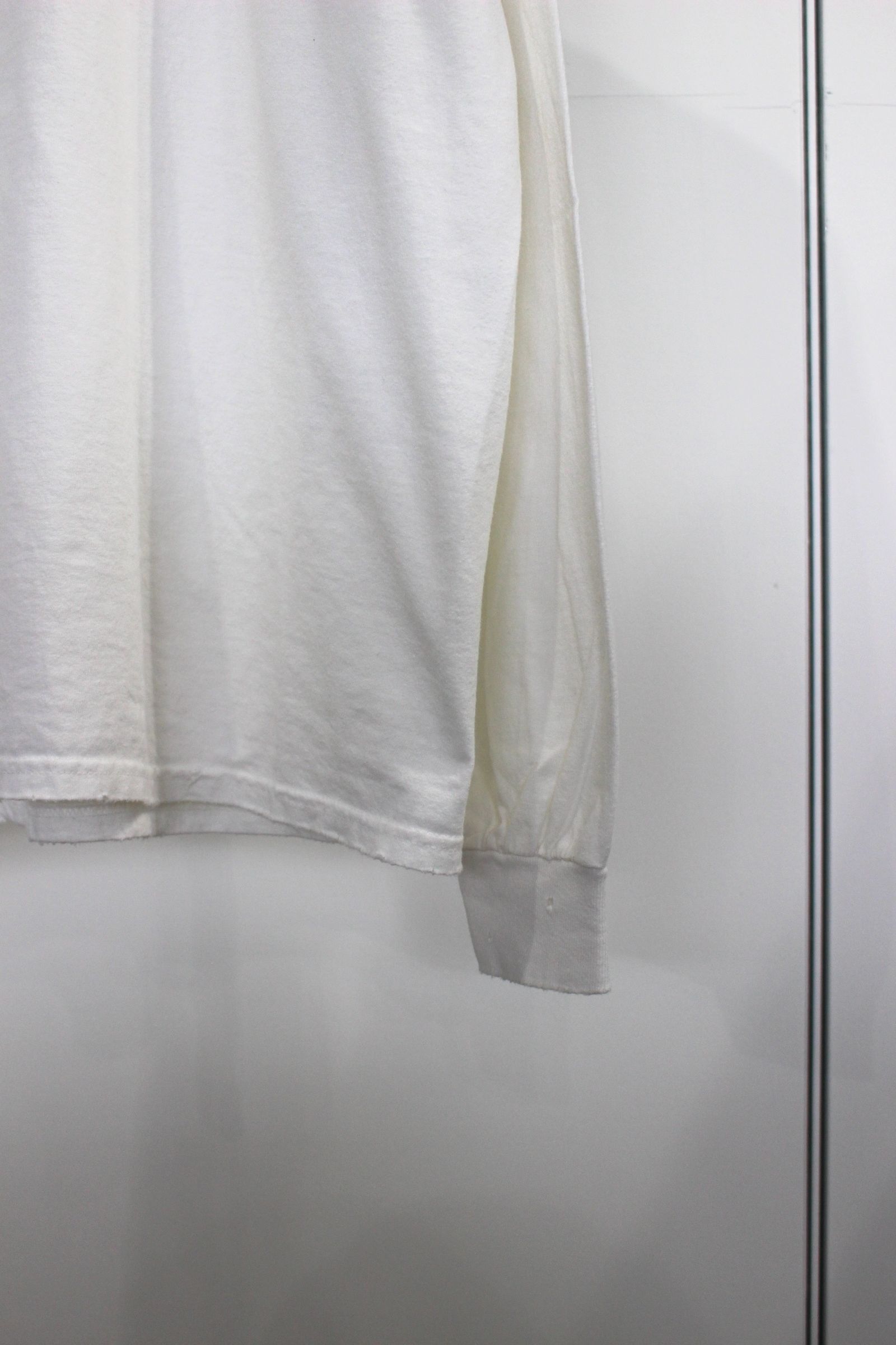 LOGO LS T-SHIRT | WHITE | カットソー