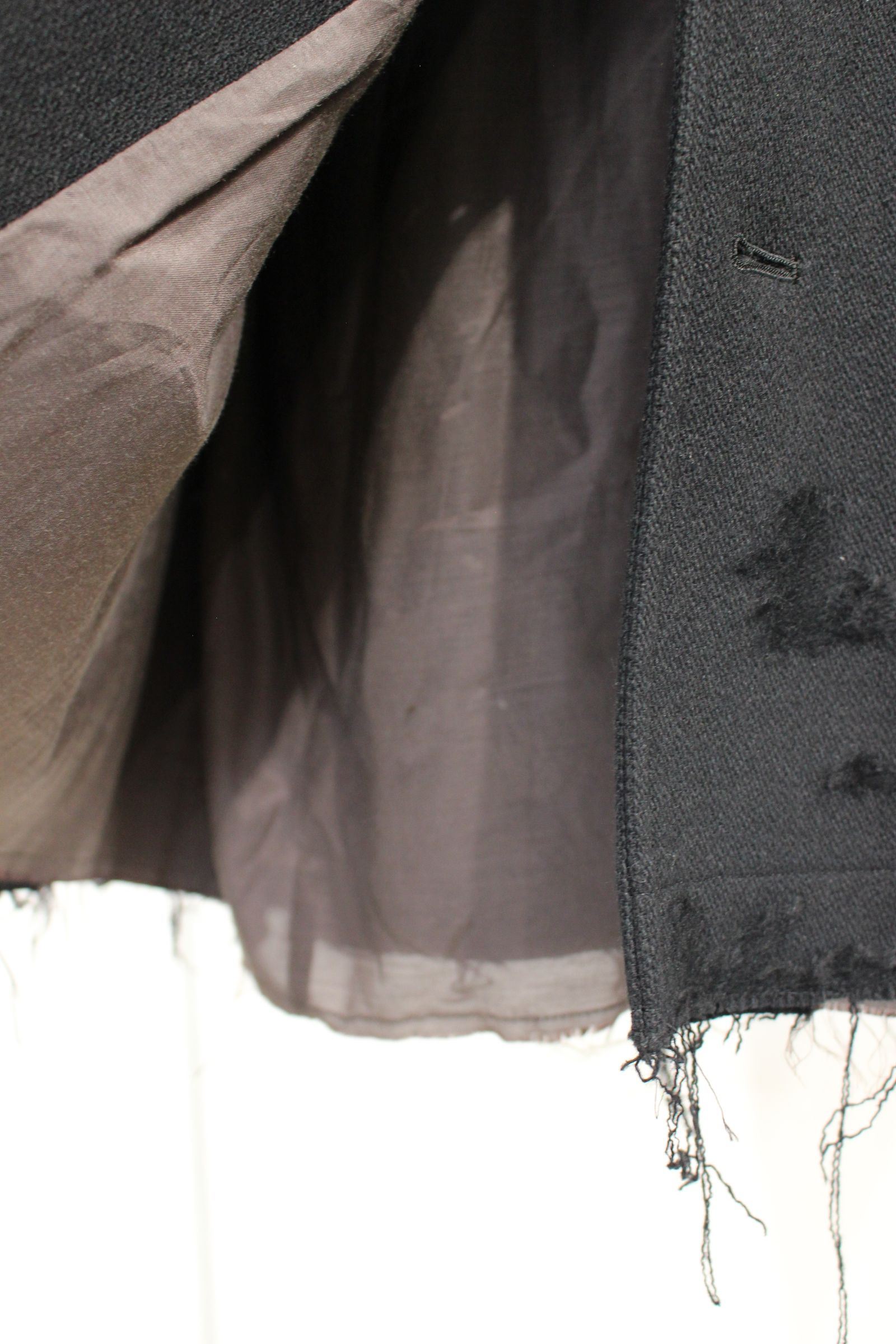 ANCELLM - TWEED CRASH JACKET | BLACK | ジャケット | NapsNote ANCELLM - TWEED CRASH JACKET | BLACK | ジャケット | NapsNote