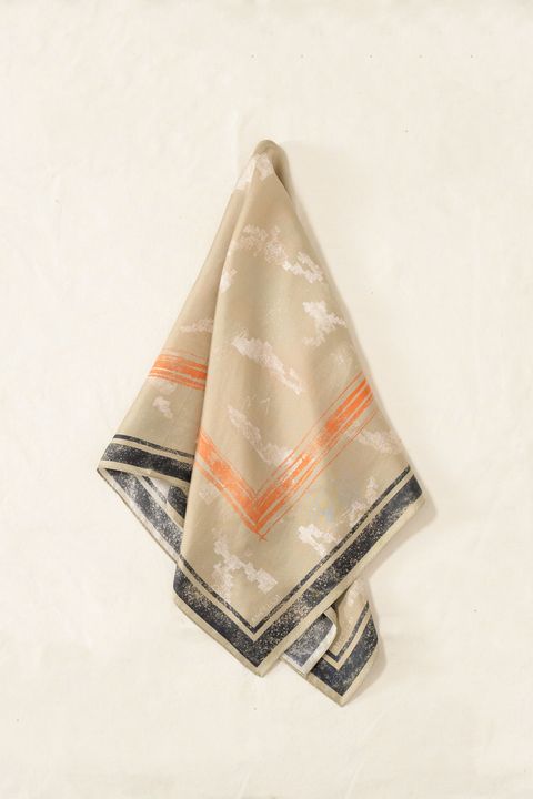 SILK SCALF | BEIGE | シルクスカーフ