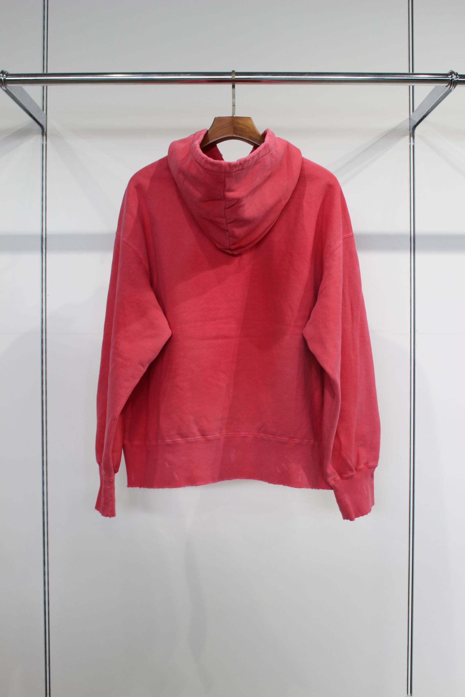 ANCELLM - DYED DAMAGE HOODIE | OFF WHITE | フーディー | NapsNote ANCELLM - DYED DAMAGE HOODIE | OFF WHITE | フーディー | NapsNote
