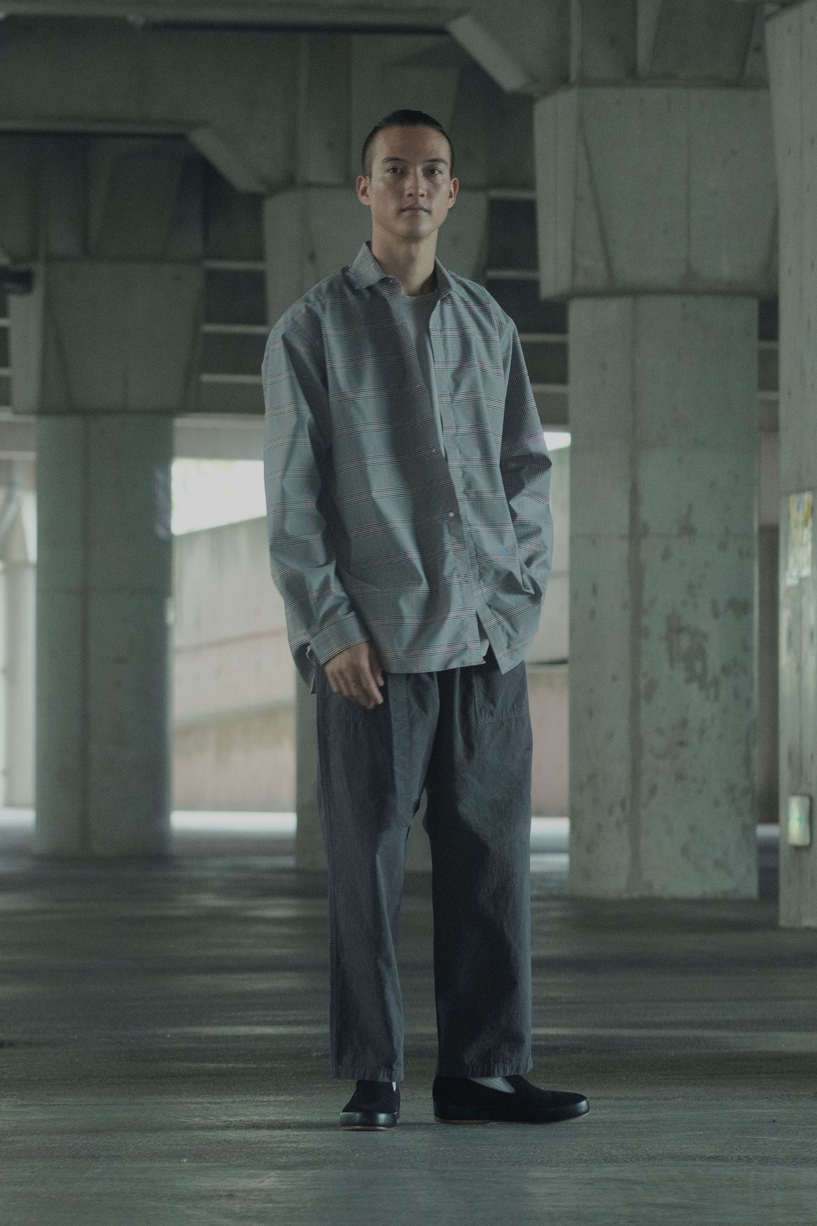 HARVEY BELTED TROUSERS/ユーティリティパンツ