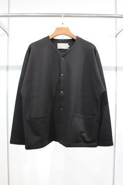 PONTE ROMA SNAP-BUTTON CARDIGAN/BLACK