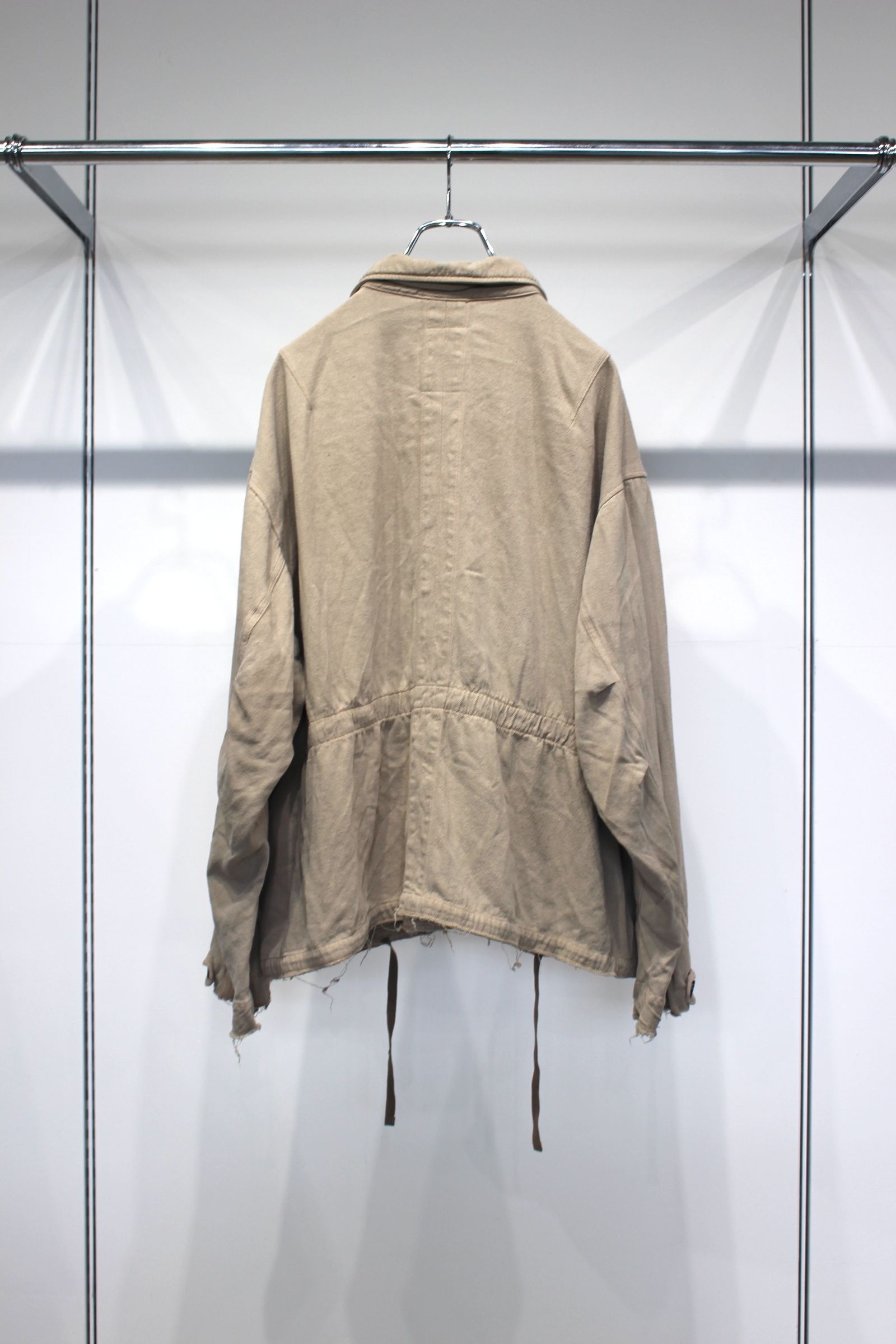 SILK SUEDE FIELD JACKET | SAND | フィールドジャケット