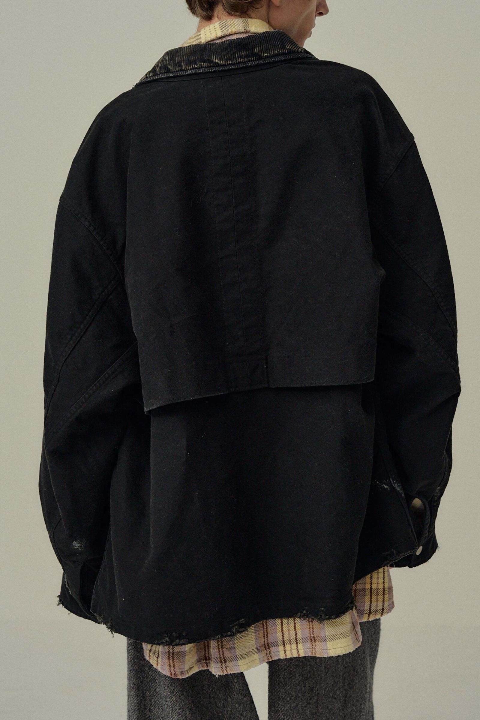 MOLESKIN WORK JACKET | BLACK | ワークジャケット
