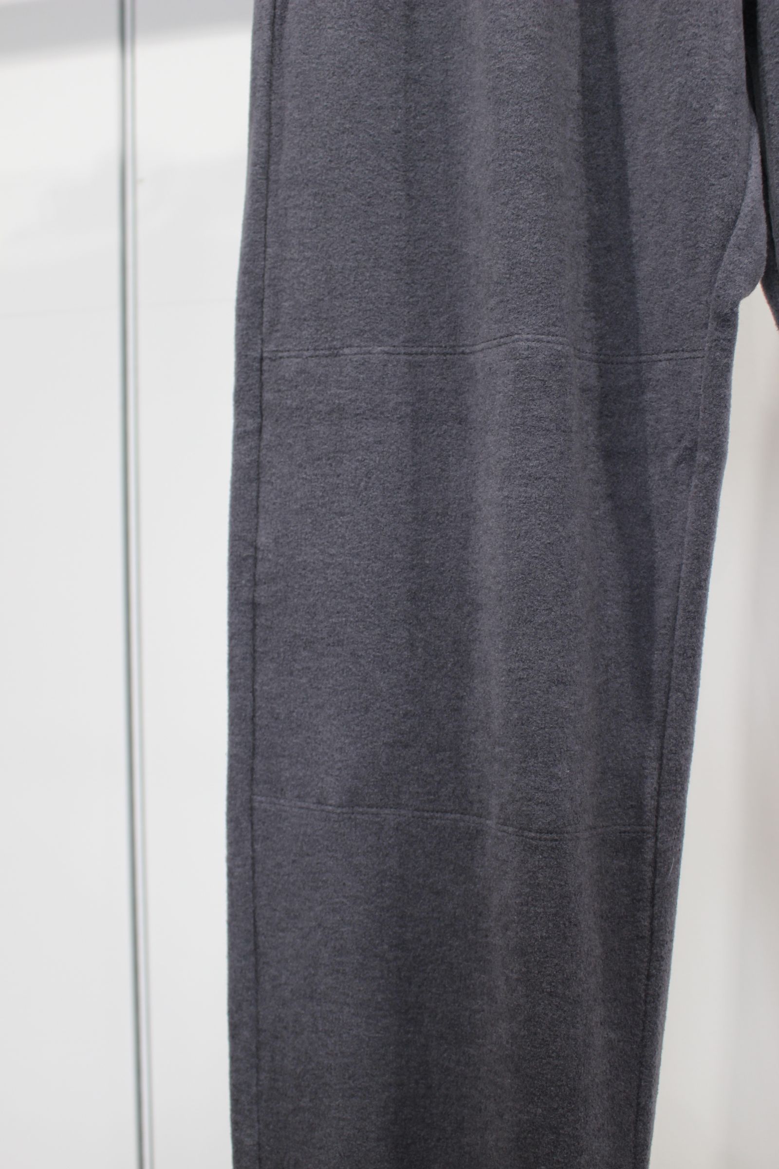 WOOL FLEECE JOGGER/MID GRAY