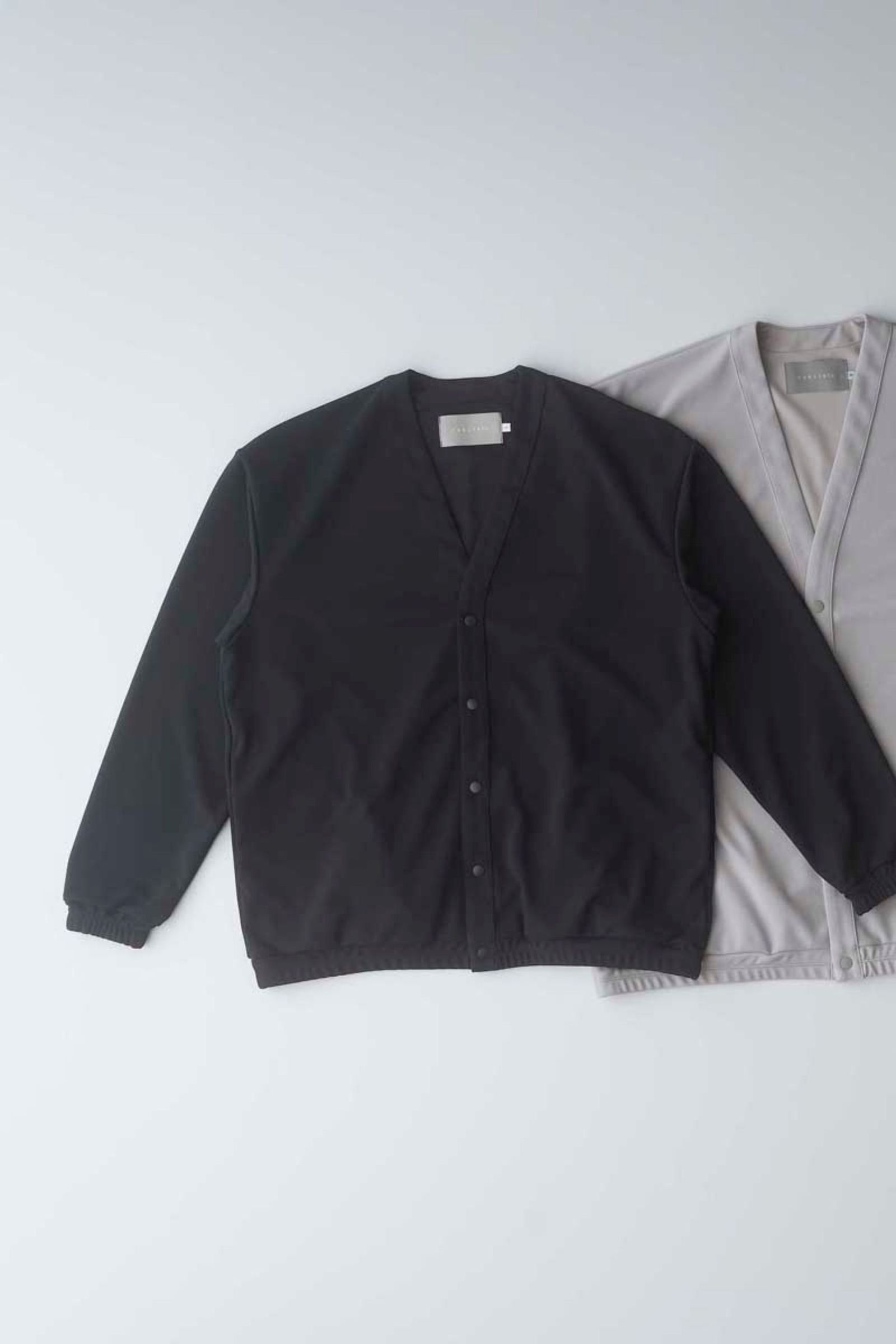 RELAXING CARDIGAN -solid-/BLACK