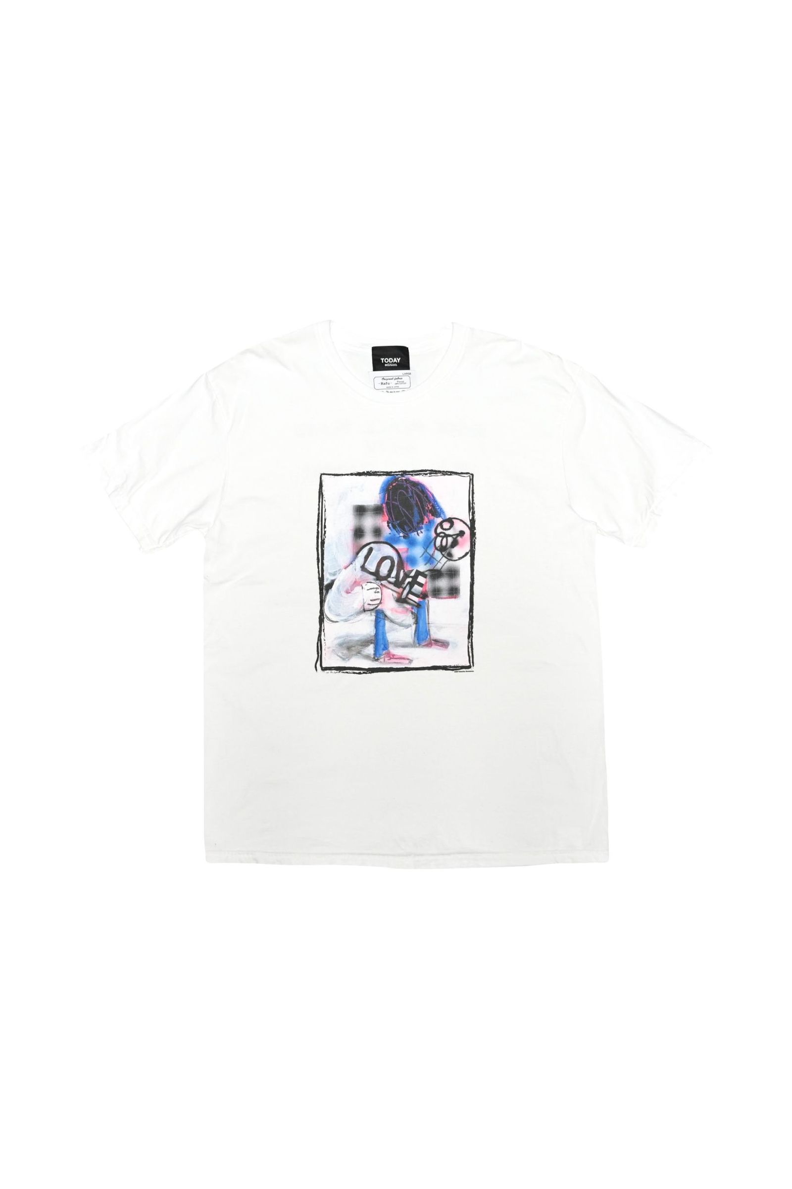 Band T-shirt/WHITE