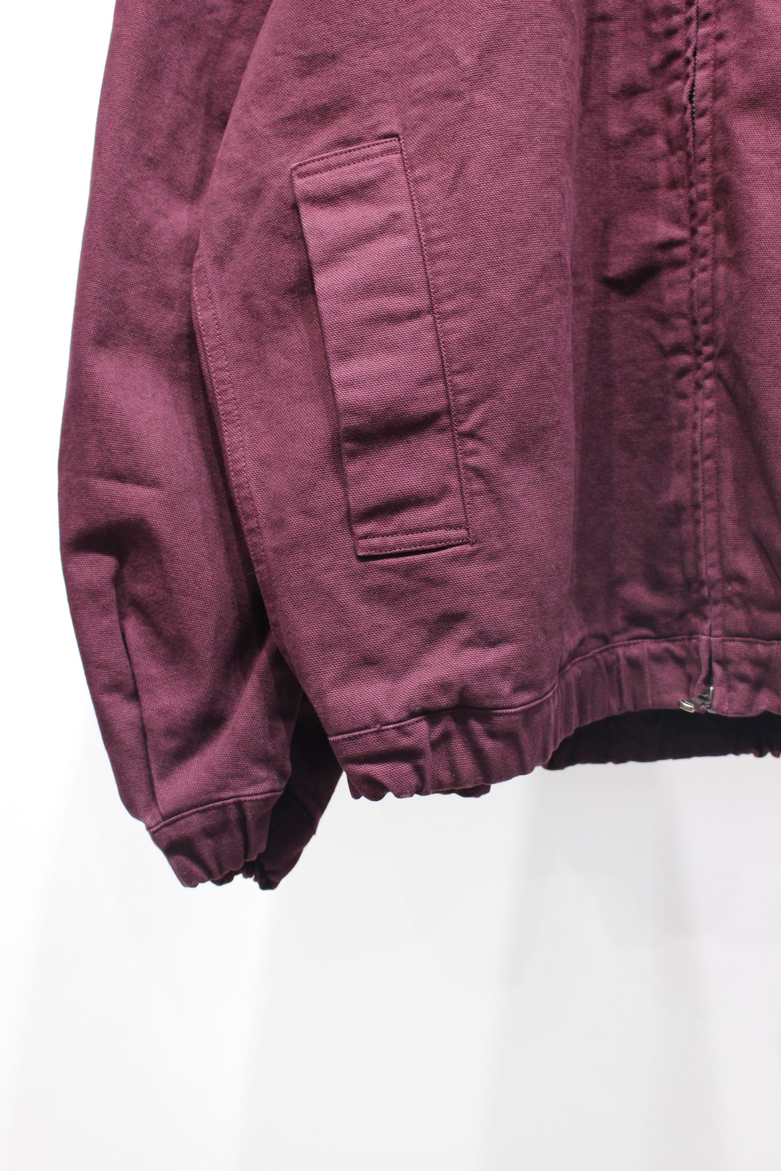 FAITHFUL HOOD JUMPER | WINE | ジップアップフーディー