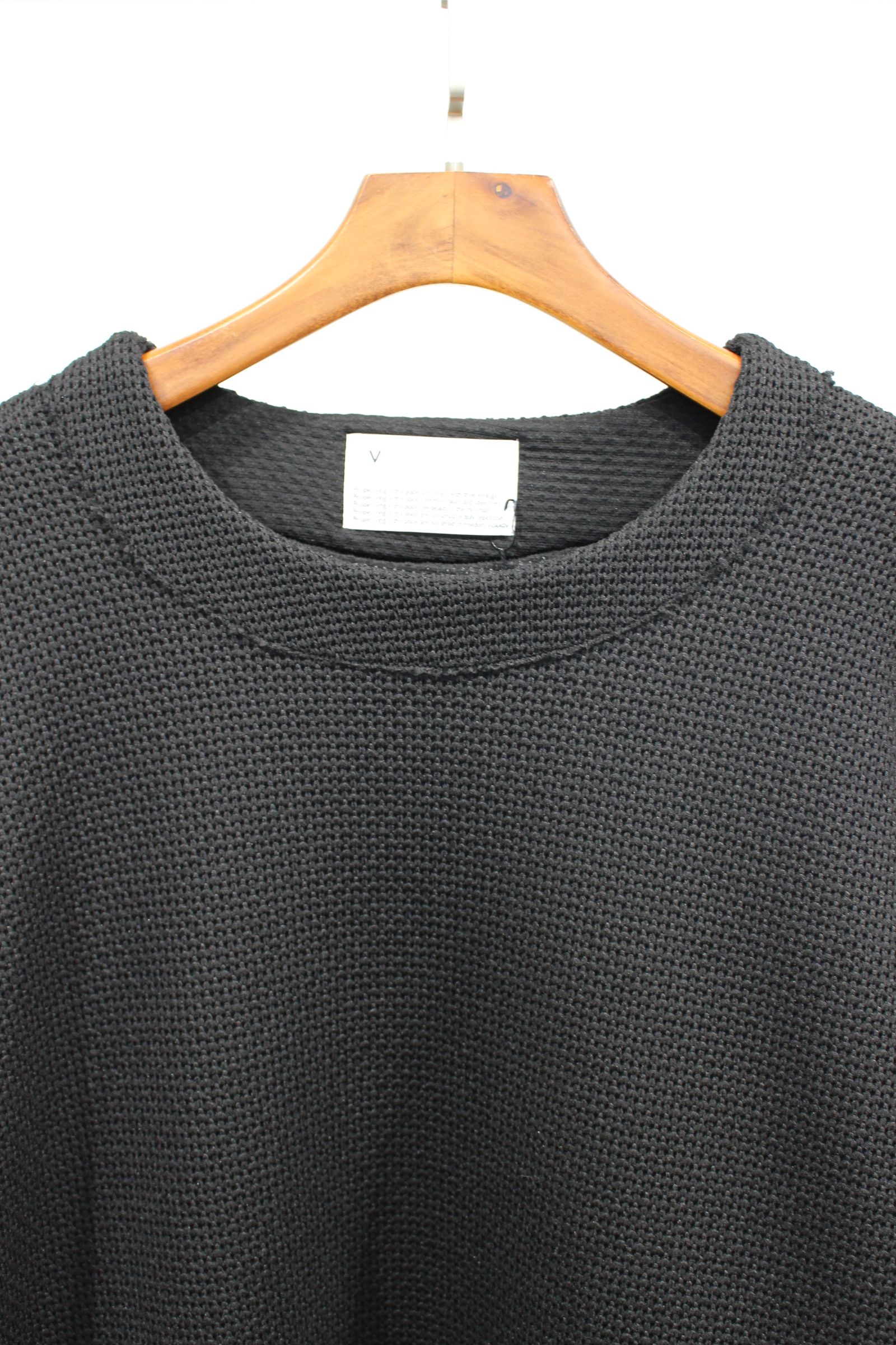 Honey Comb Quarter Gauge Big T-Shirt/BLACK