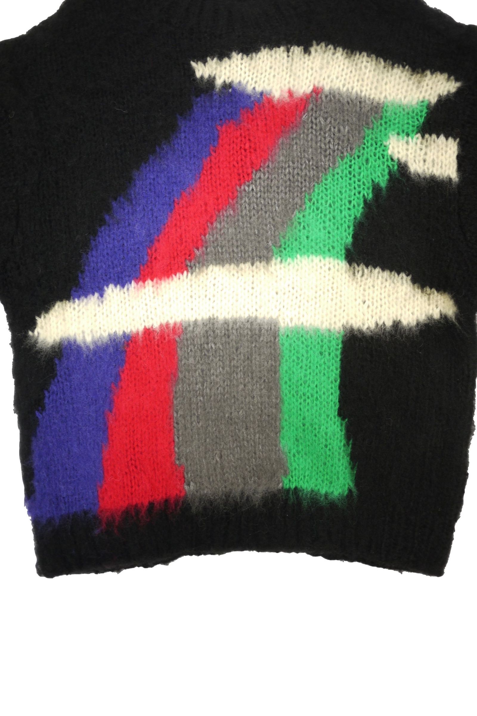 JieDa - MOHAIR RAINBOW KNIT/BLACK | NapsNote