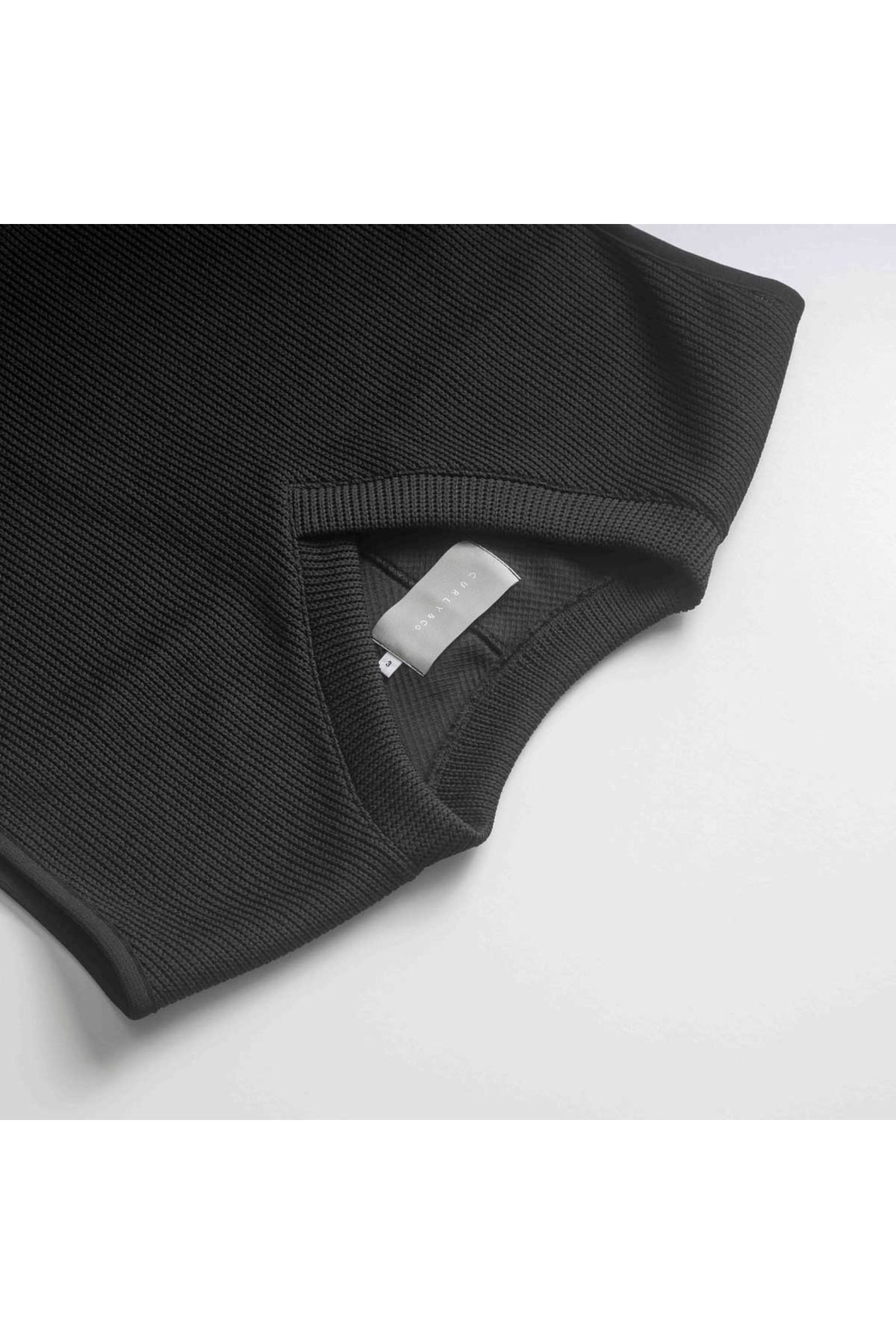 DRY KNIT VEST/BLACK