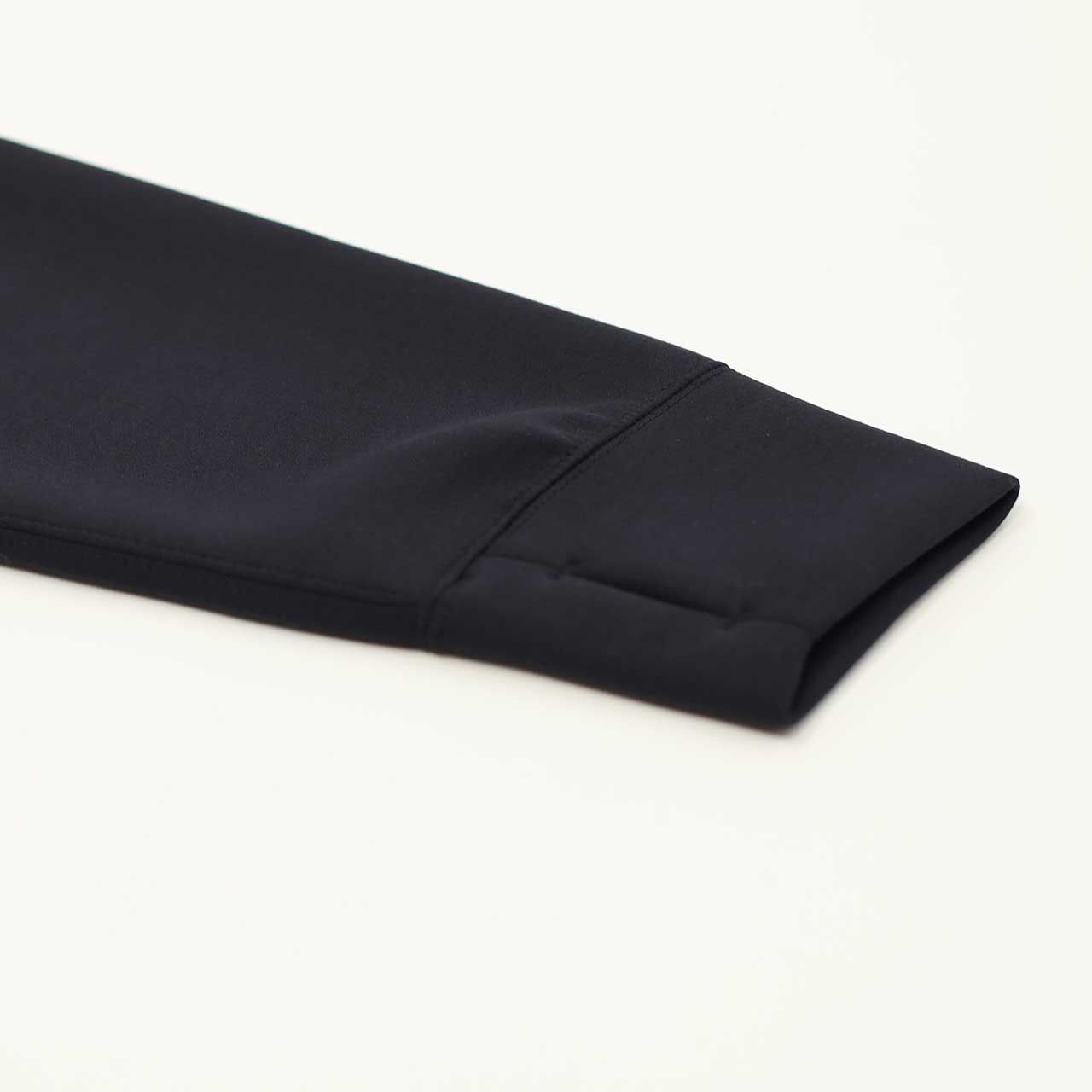 KNIT-COMBI RAYON DOUBLE-KNIT P/O | NAVY | クルーネックプルオーバー