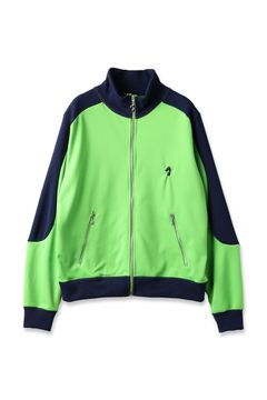 JERSEY TOP | GREEN - NAVY | ジャージ