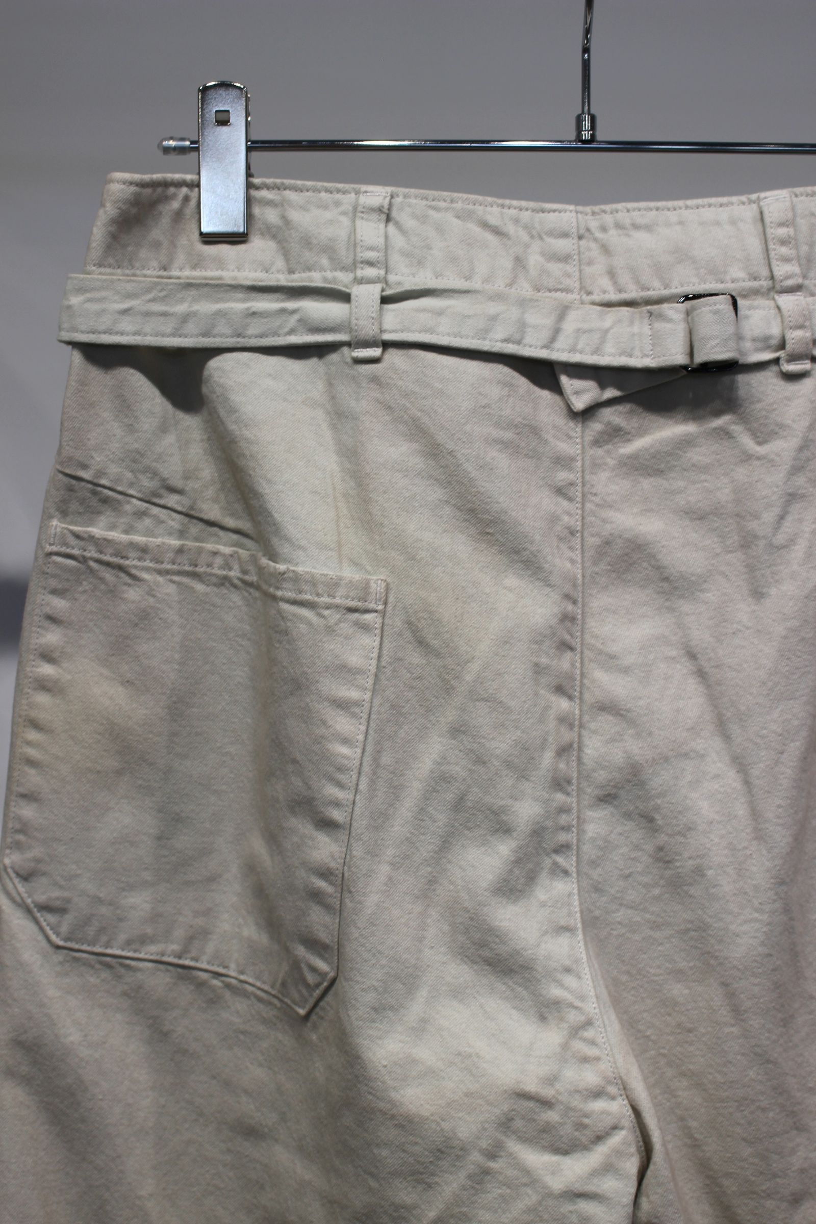 DENIM PAINTER PANTS | G.WHITE | ペインターパンツ