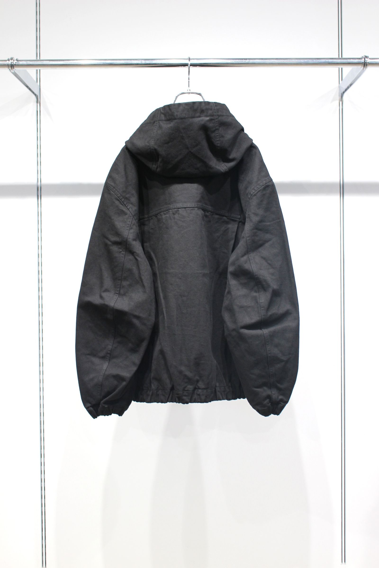 FAITHFUL HOOD JUMPER | BLACK | ジップアップフーディー