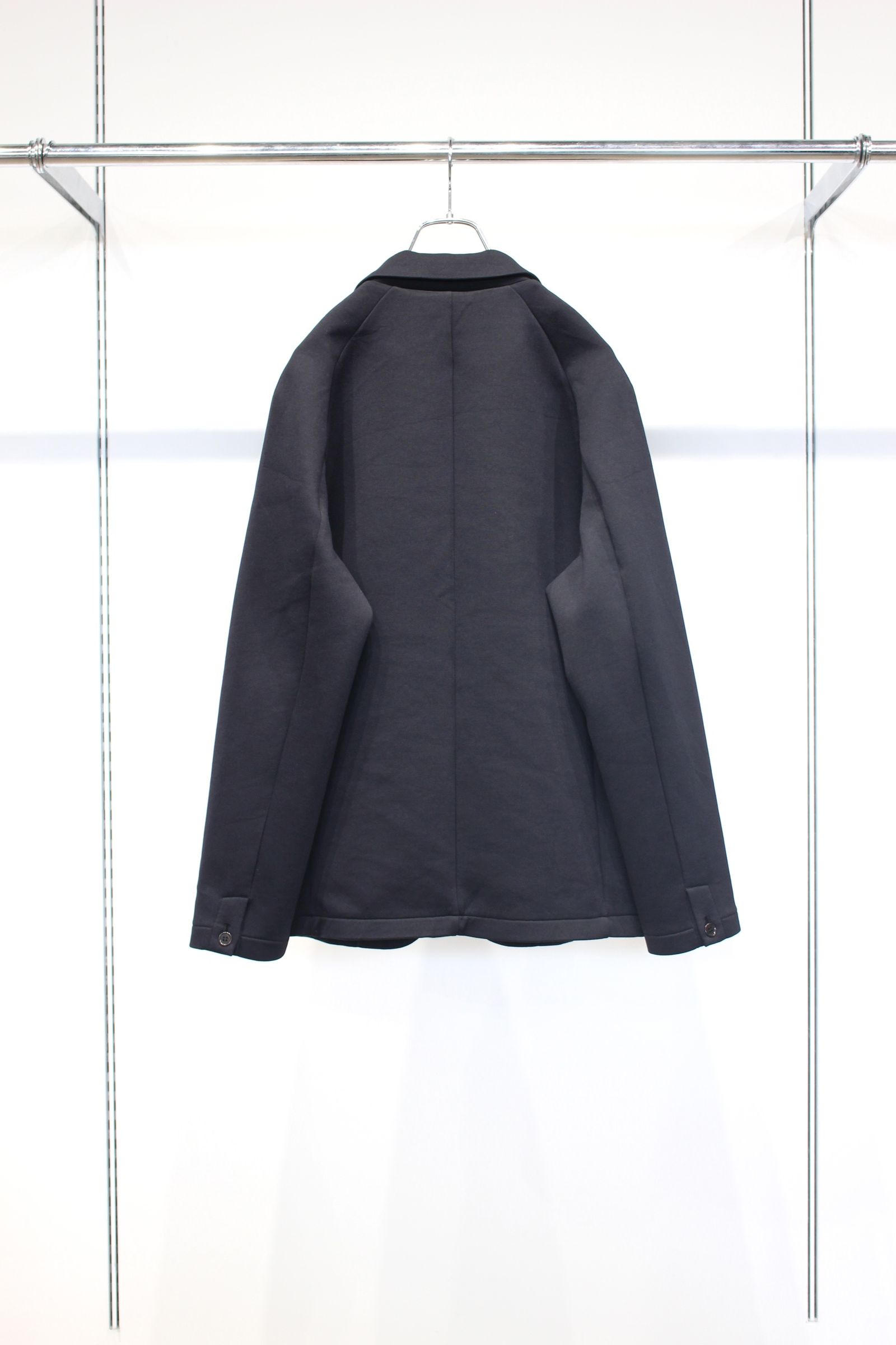AIR DOUBLE-KNIT JACKET | BLACK | テーラードジャケット