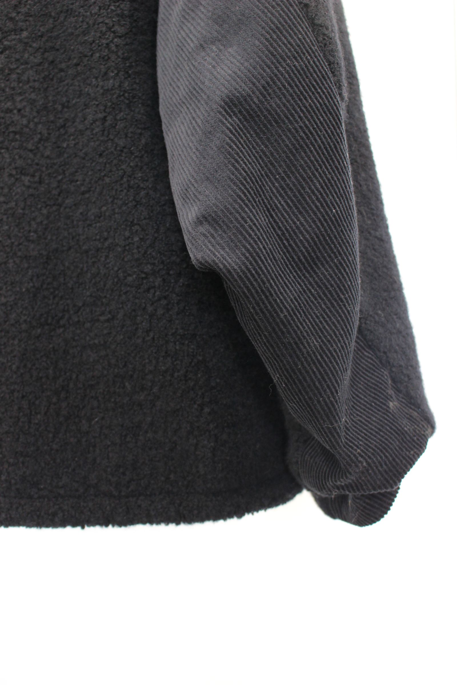 BISHU ANGORA PILE JERSEY Reversible Blouson/BLACK/ボアブルゾン