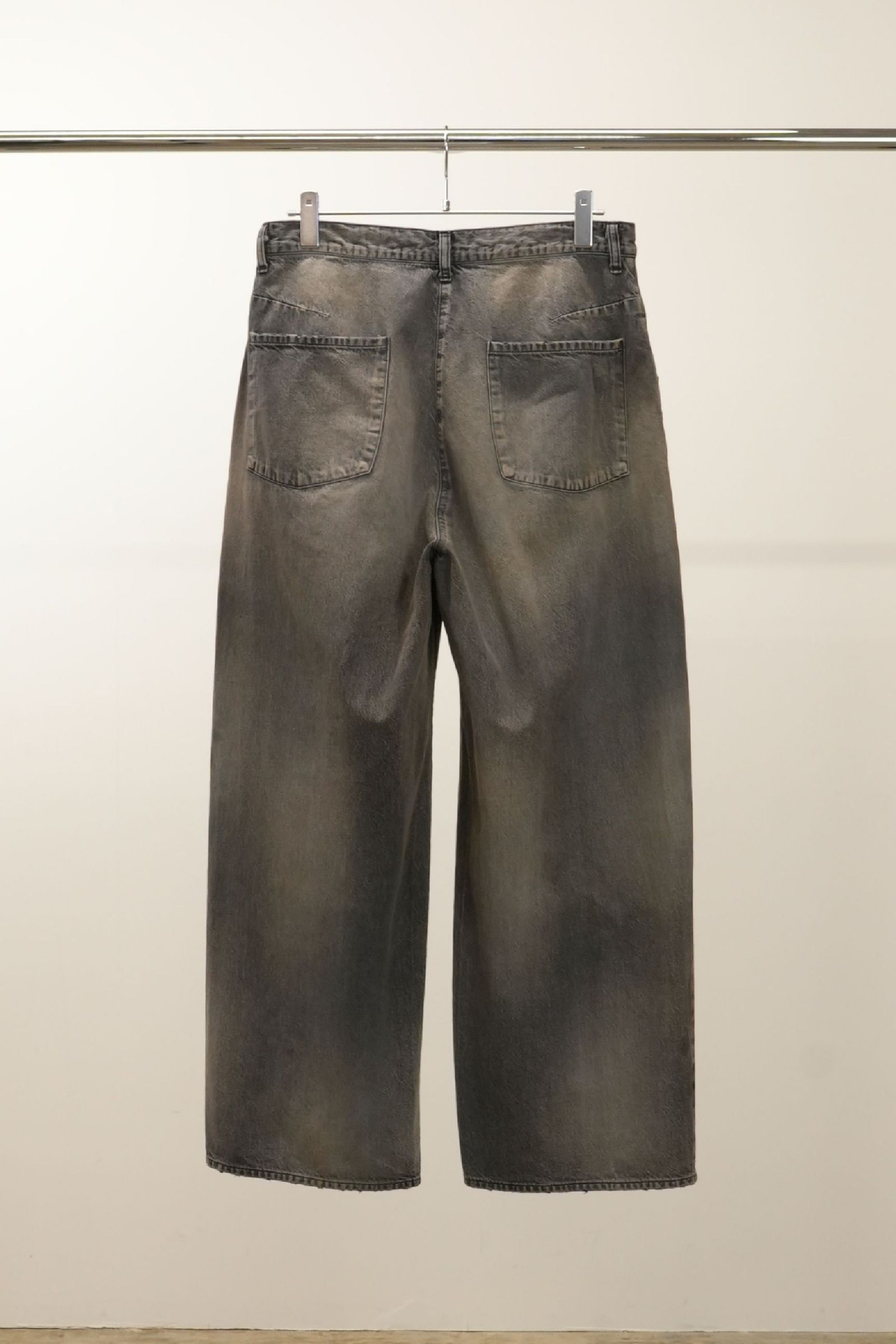 ANCELLM - DENIM WIDE SLACKS | SAND | デニムパンツ | NapsNote