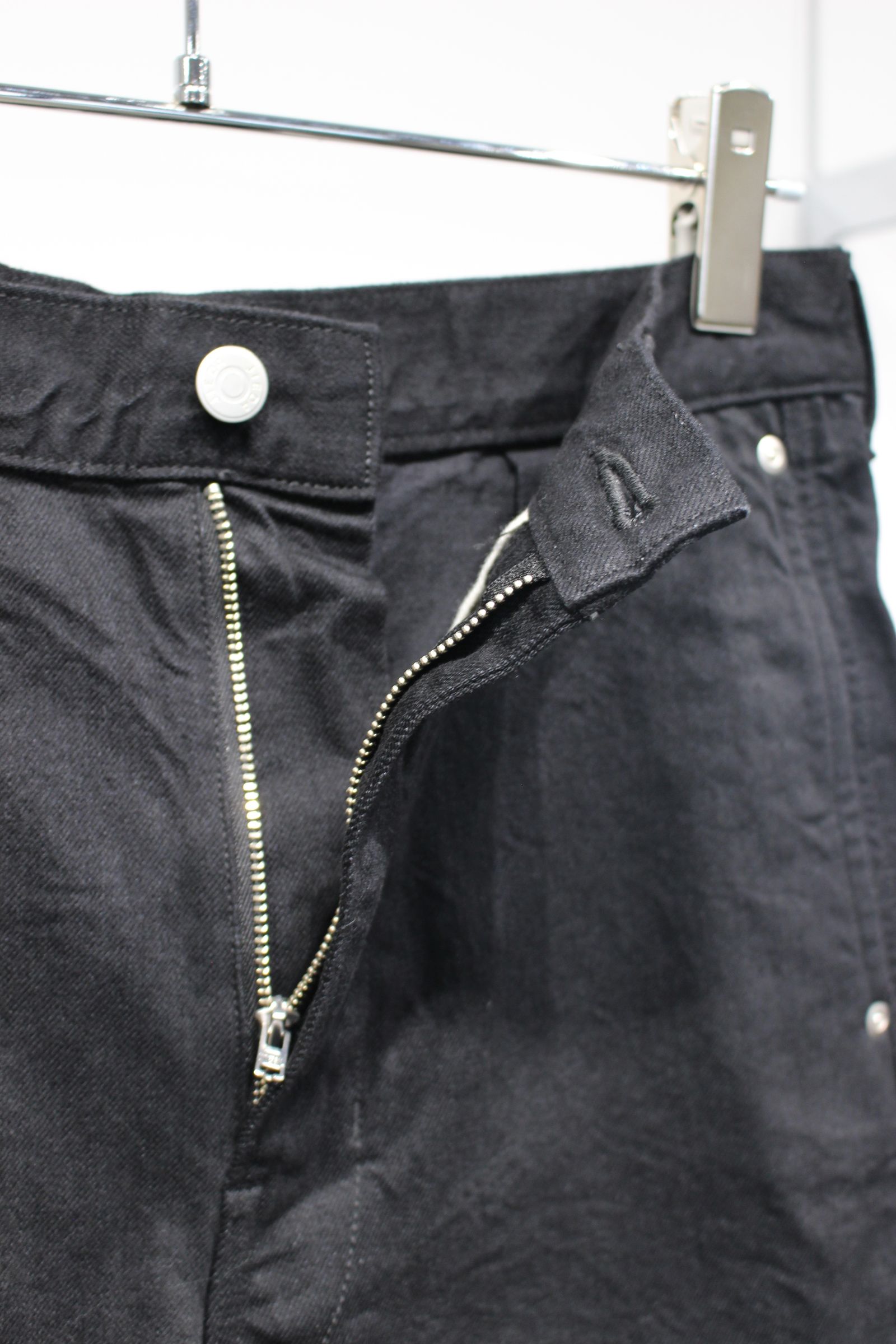 3D 3/4 DENIM PANTS | BLACK | ショートパンツ