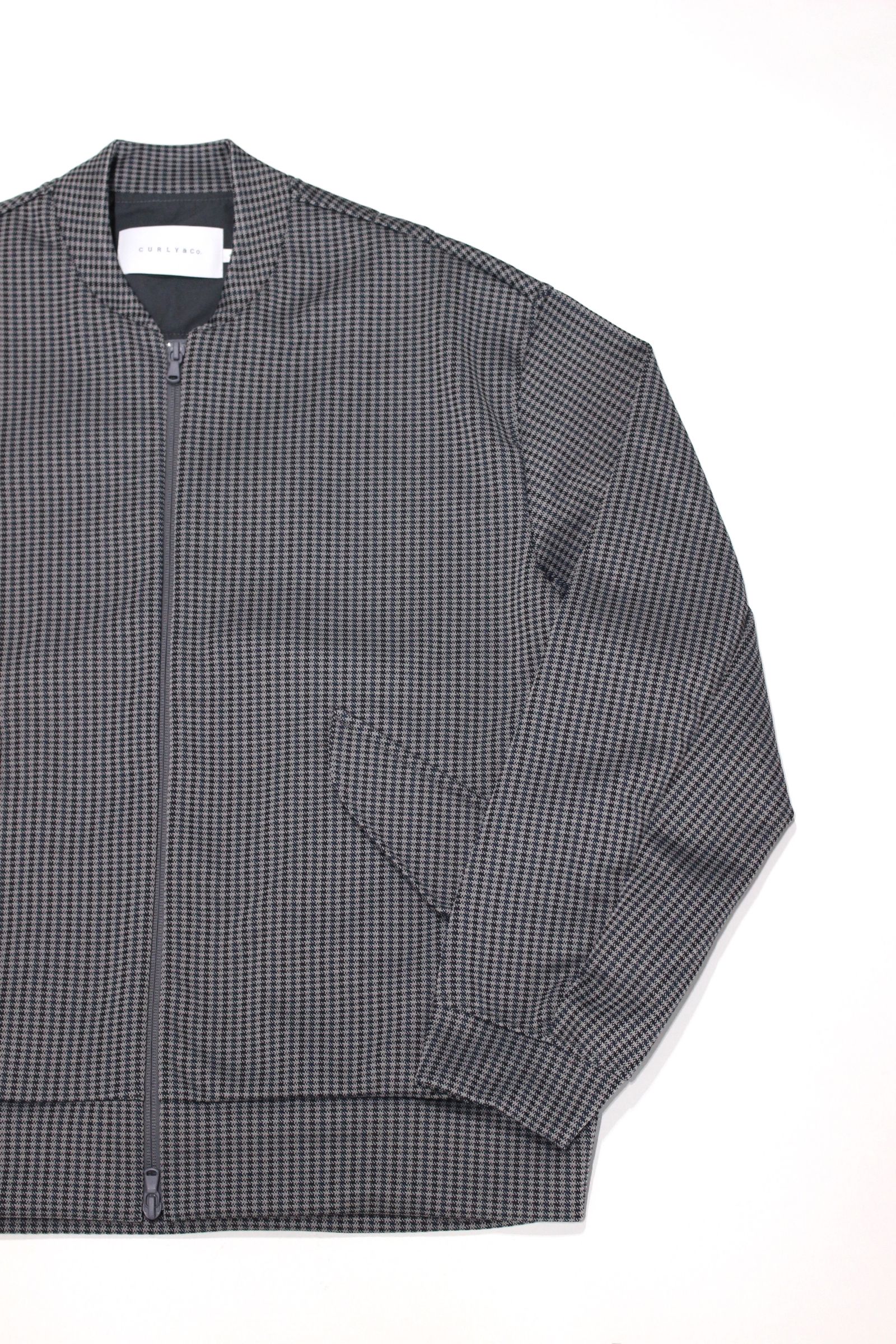 BLEECKER FLIGHT BLOUSON “Check” | GRAY CHECK | ジャケット