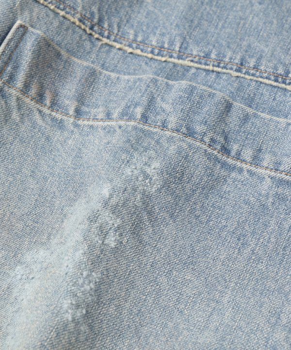 DAMAGE OVER DENIM SHIRT/INDIGO