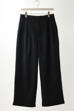 TRICOT CORDUROY PANTS | BLACK | コーデュロイパンツ