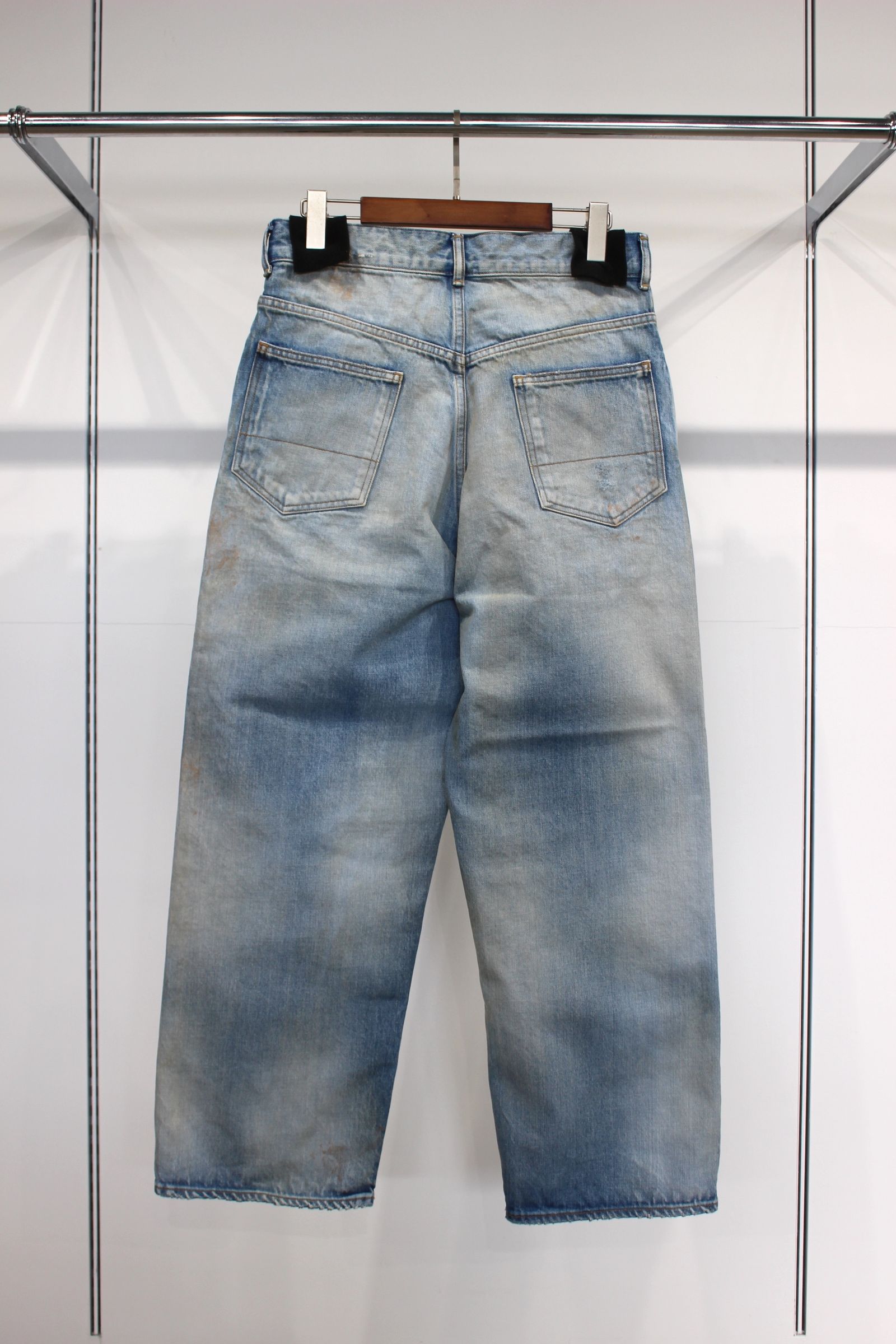 SELVEDGE DENIM STRAIGHT 5P PANTS/INDIGO