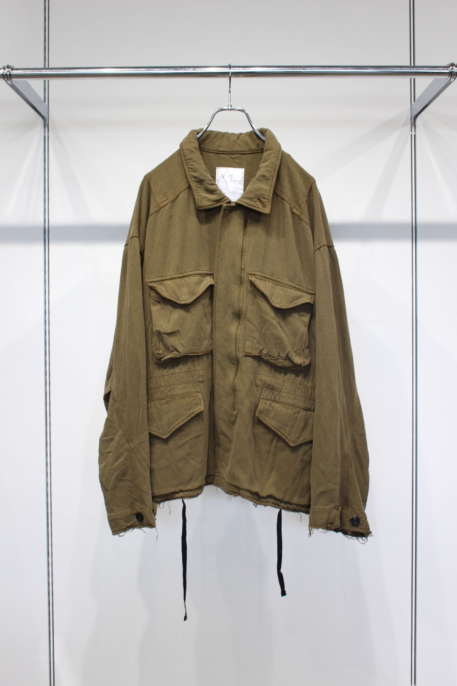SILK SUEDE FIELD JACKET | KHAKI | フィールドジャケット