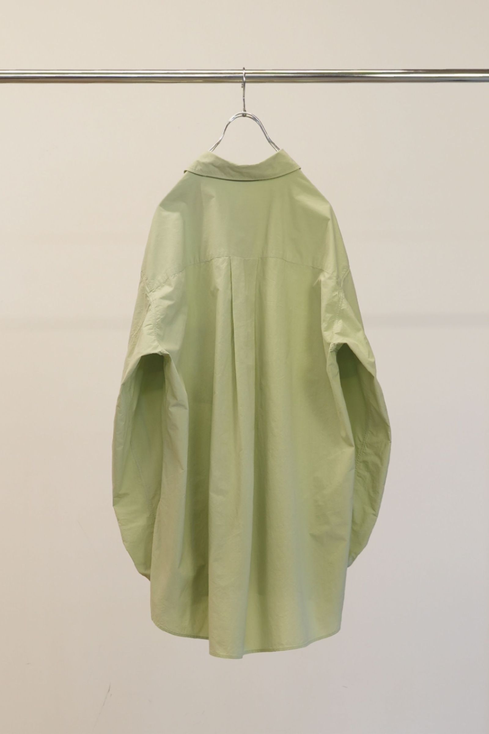 [ラスト1点] SHRINK OVER SHIRT | GRAYMINT | シャツ