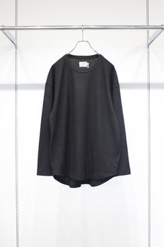 PREMIEREWARM L/S TEE (crew-neck) | BLACK | カットソー