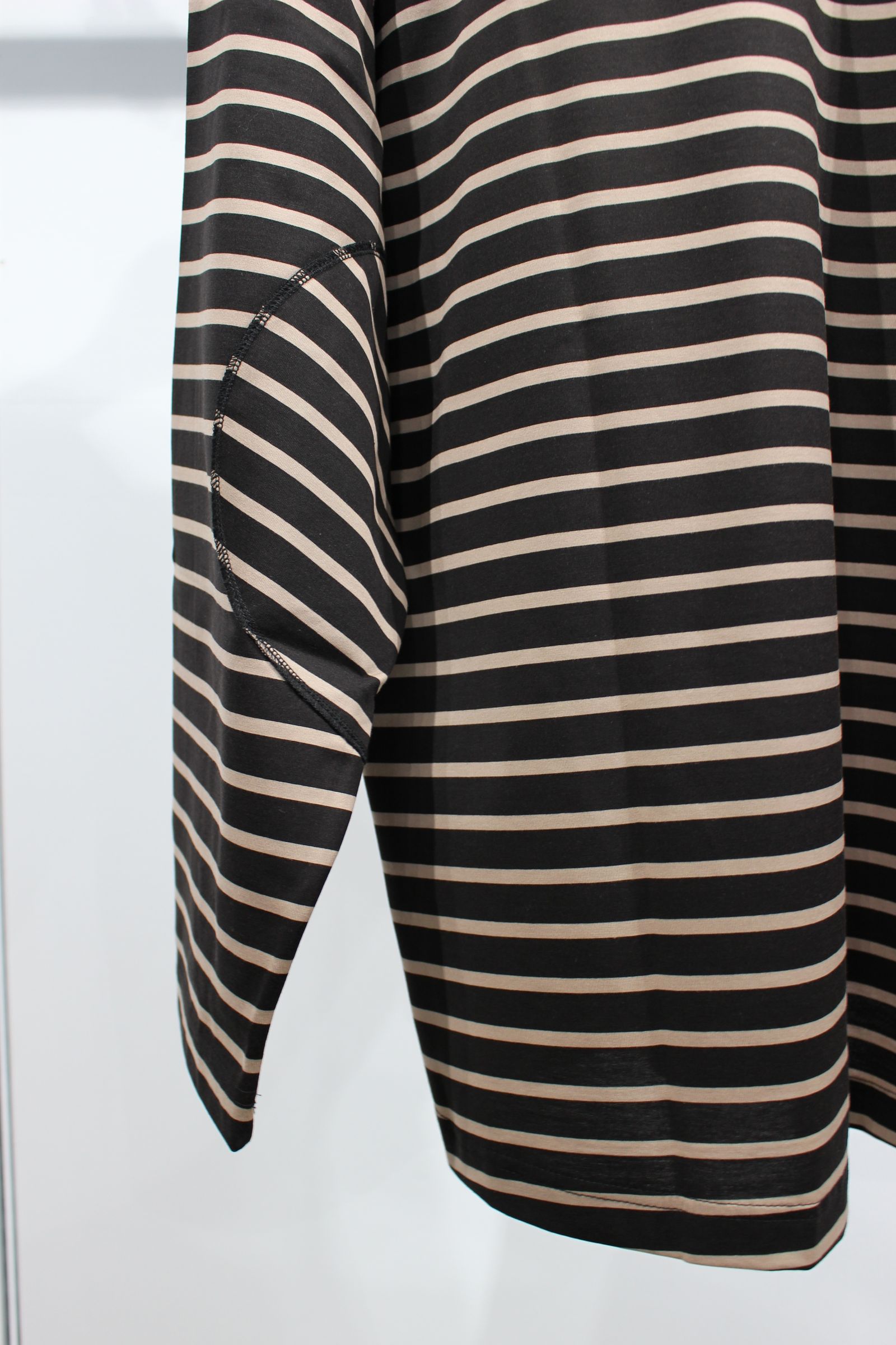 CREW NECK BORDER FOOTBALL CUTSAW/カットソー