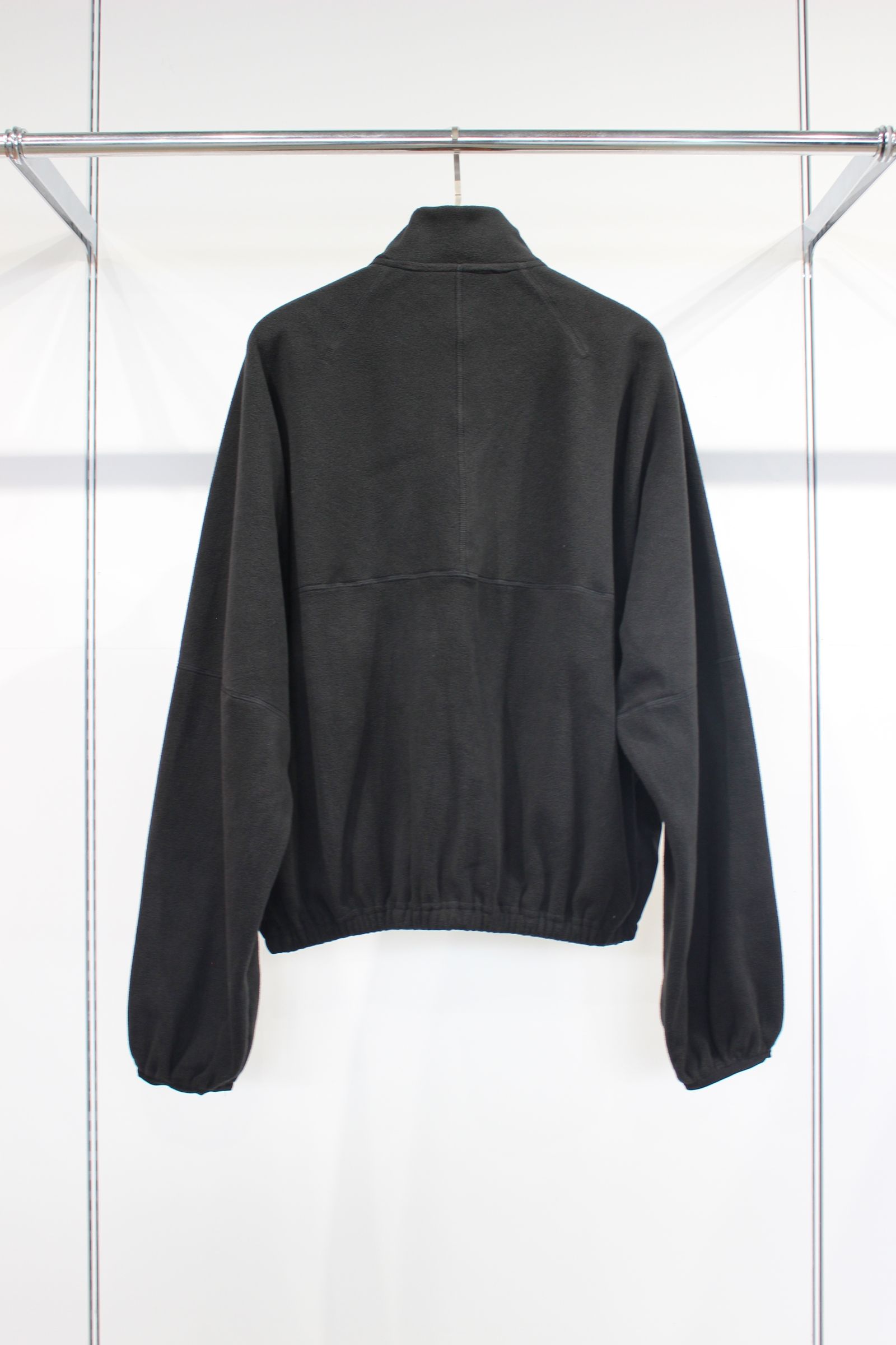 FLEECE SWITCHING JACKET | BLACK | フリース